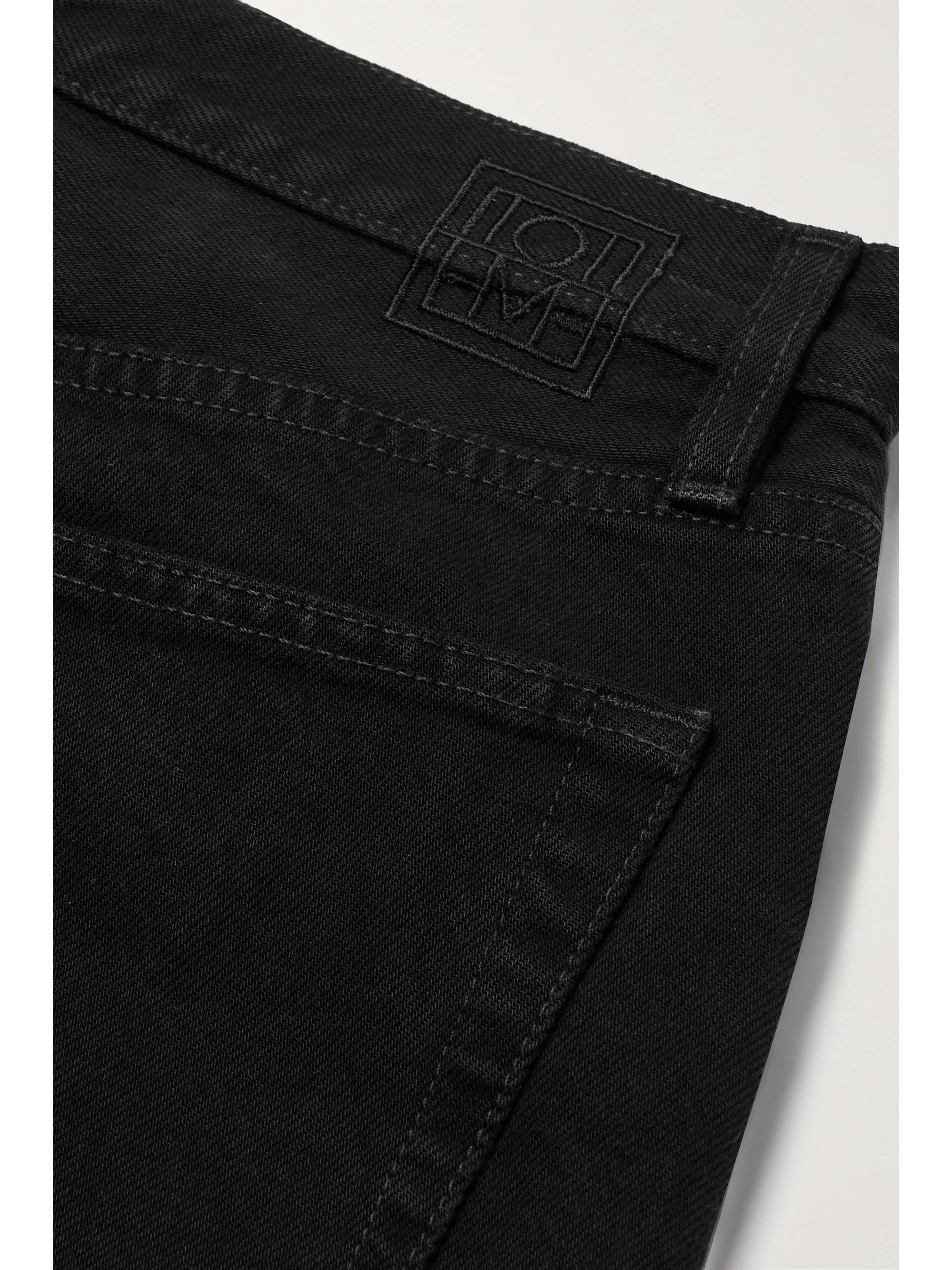 TOTEME Classic Cut high-rise straight-leg organic jeans