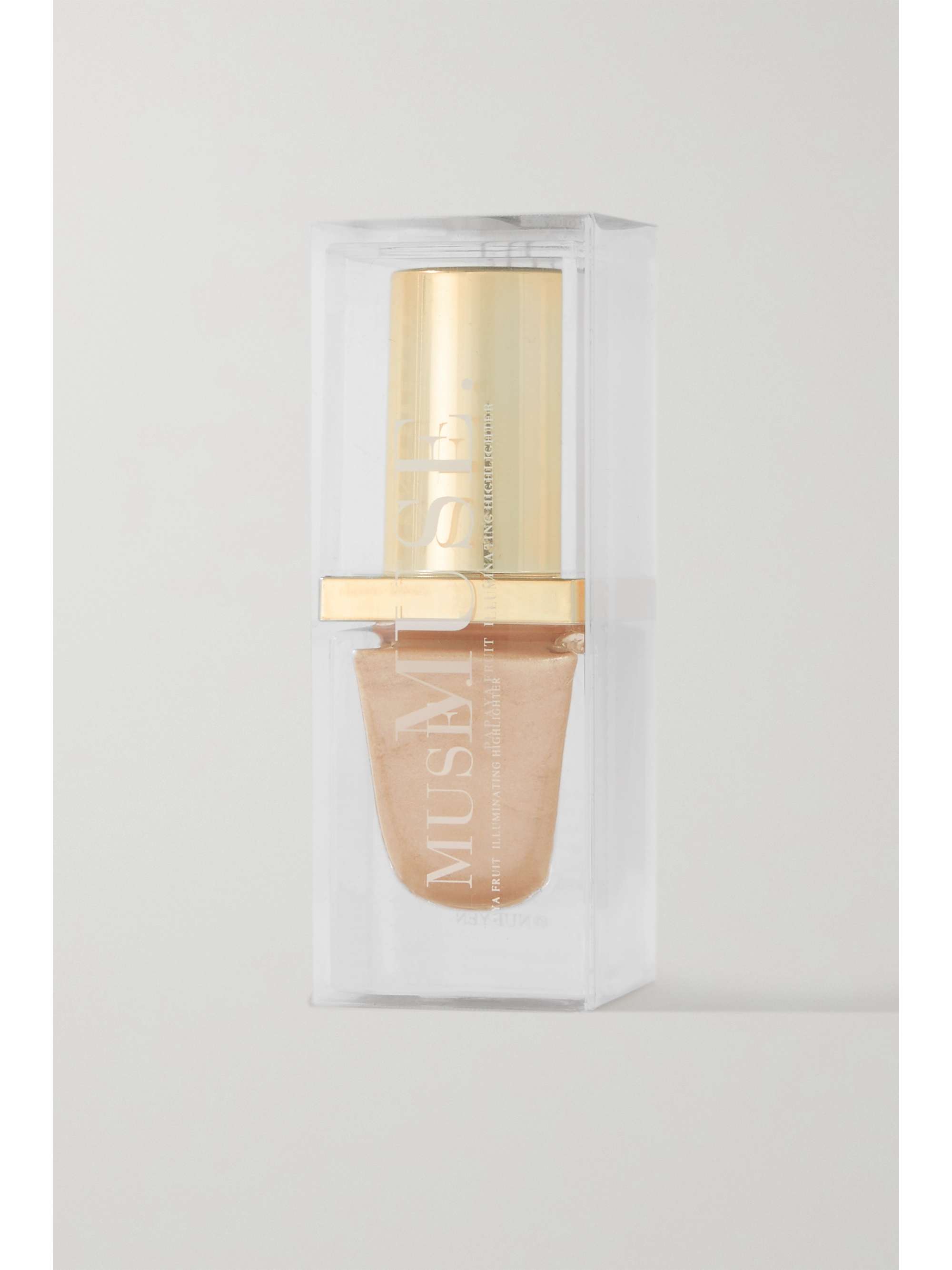 NUBYEN + NET SUSTAIN Muse Papaya Fruit Illuminating Highlighter - Lumière 1