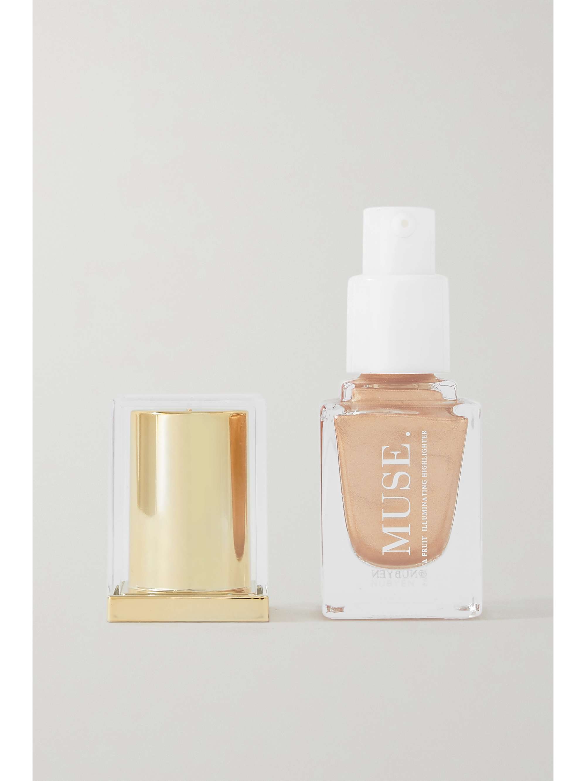 NUBYEN + NET SUSTAIN Muse Papaya Fruit Illuminating Highlighter - Lumière 1