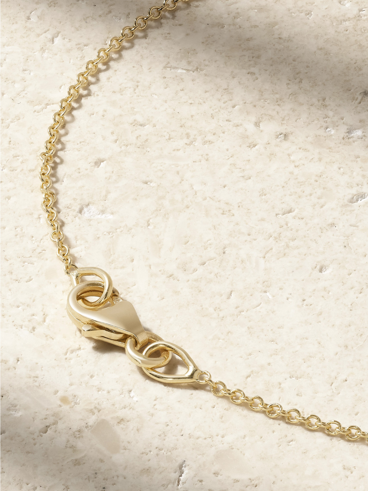Jennifer Meyer Mini Clover 18-karat Gold Bracelet In Gold