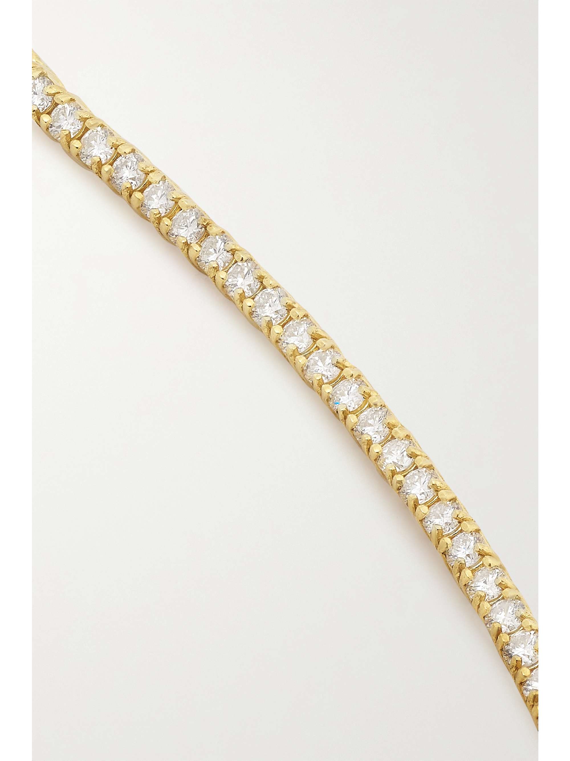 JENNIFER MEYER 18-karat gold diamond tennis bracelet