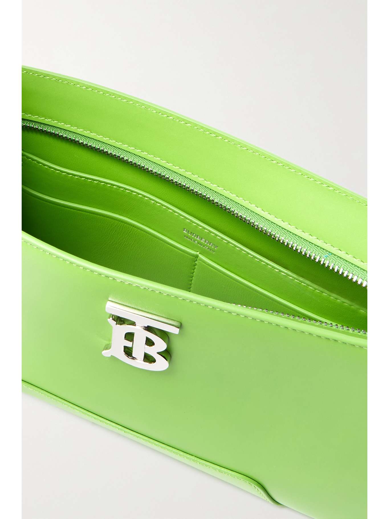 BURBERRY Medium leather shoulder bag NETAPORTER