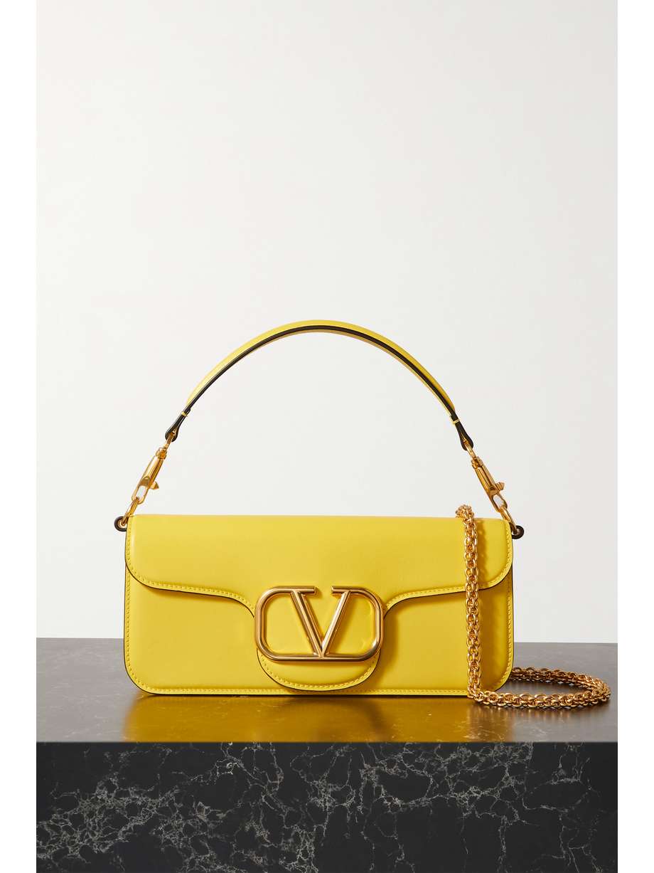 VALENTINO Garavani VLOGO leather shoulder bag