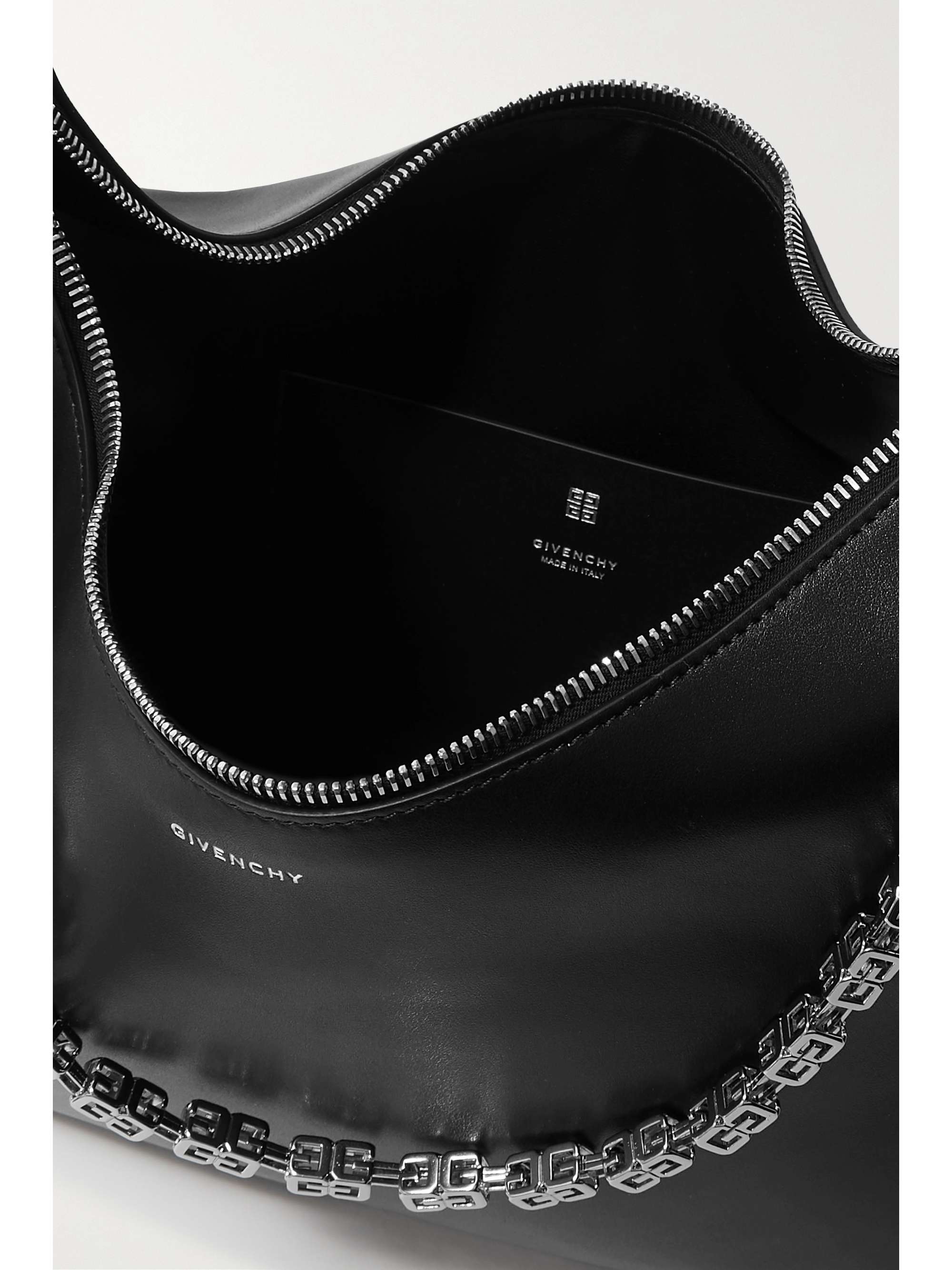 GIVENCHY Moon Cut Out medium chain-embellished leather shoulder bag
