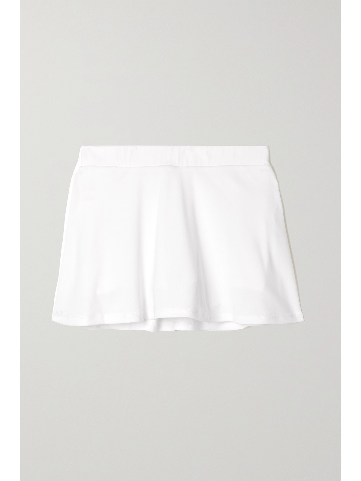Varley Powell Stretch-jersey Tennis Skirt - White