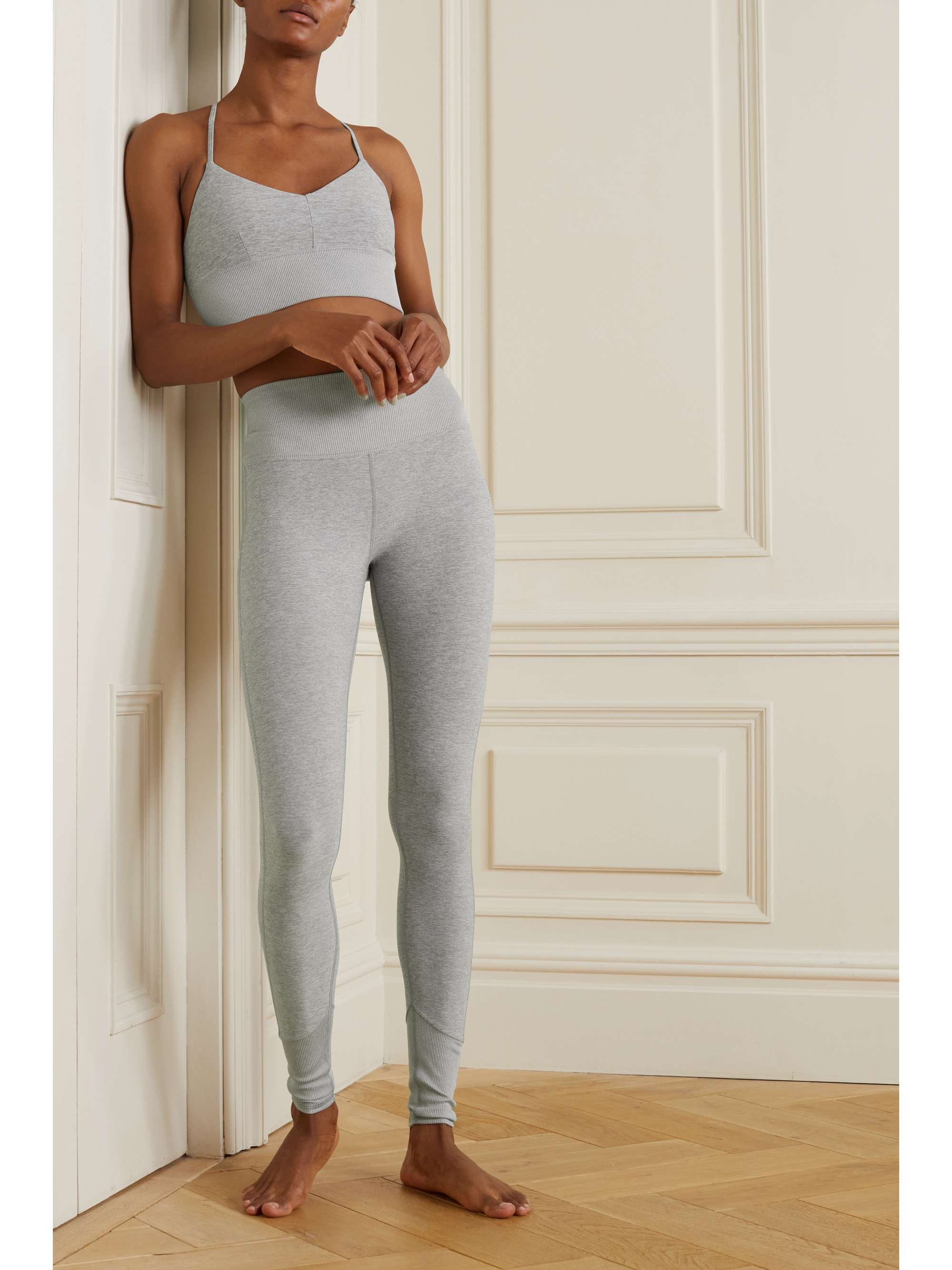 Light gray Lounge stretch-jersey 
