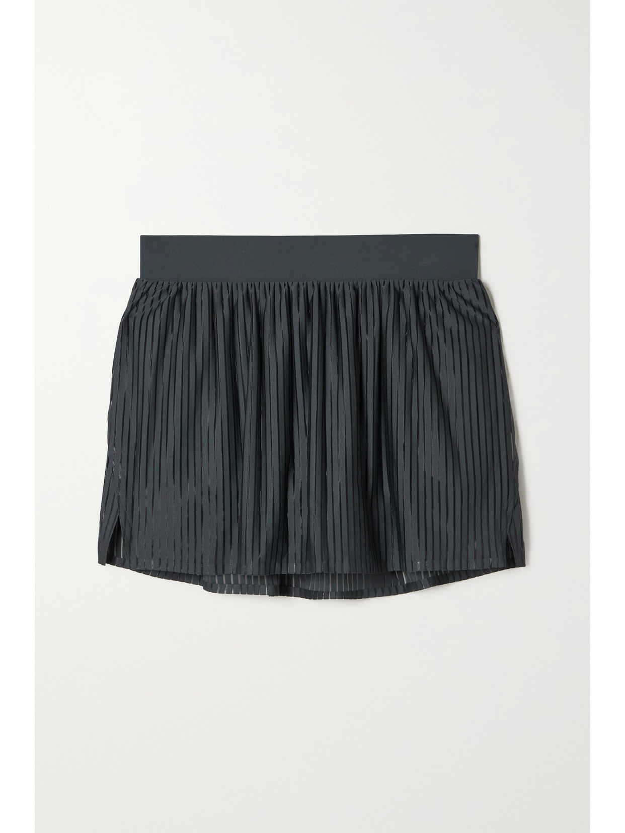 Varley Aster Pleated Stretch-jersey Tennis Skirt - Gray