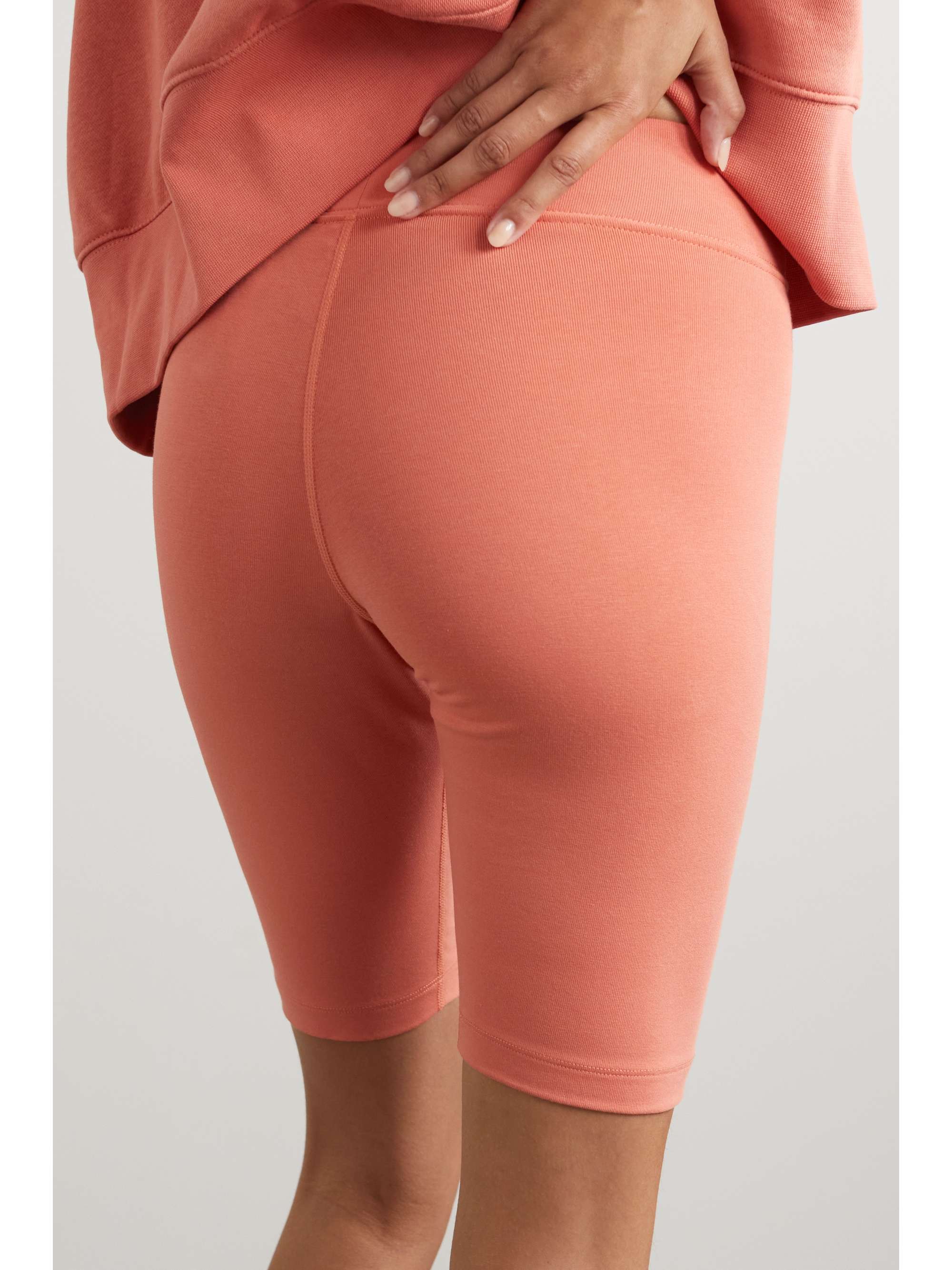 NIKE Essential cotton-blend biker shorts