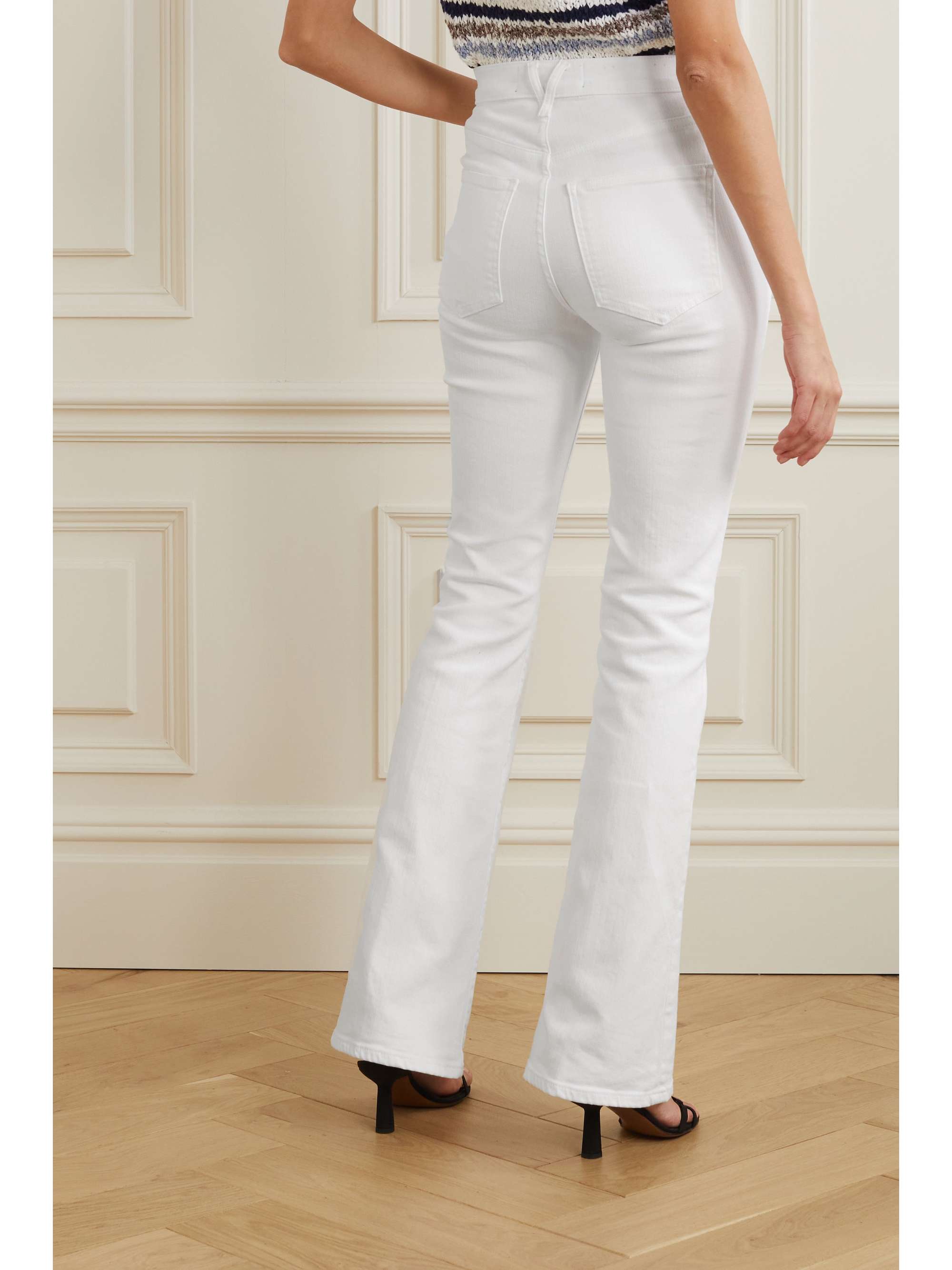 VERONICA BEARD Beverly high-rise flared jeans