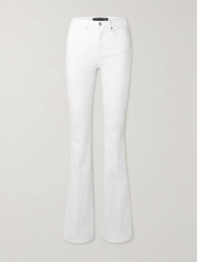 Veronica Beard Beverly High-rise Flared Jeans