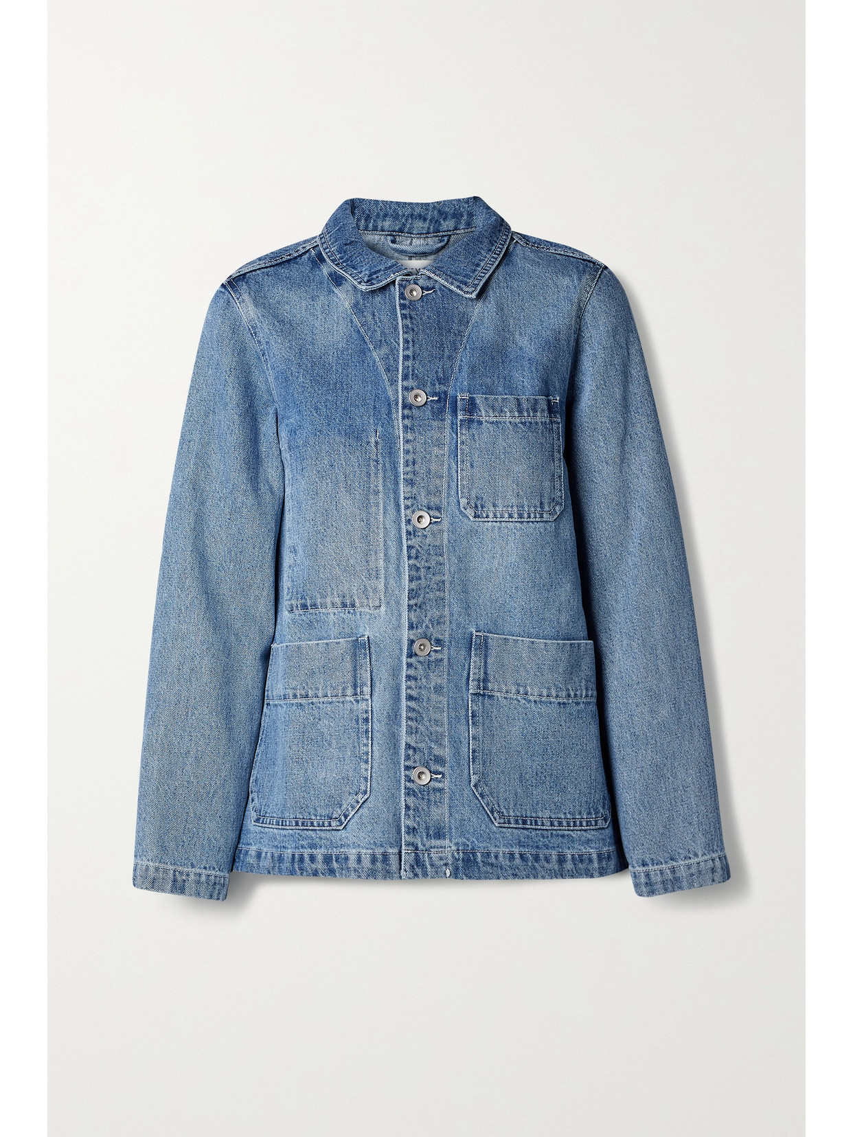 Alex Mill Britt Denim Chore Jacket In Blue
