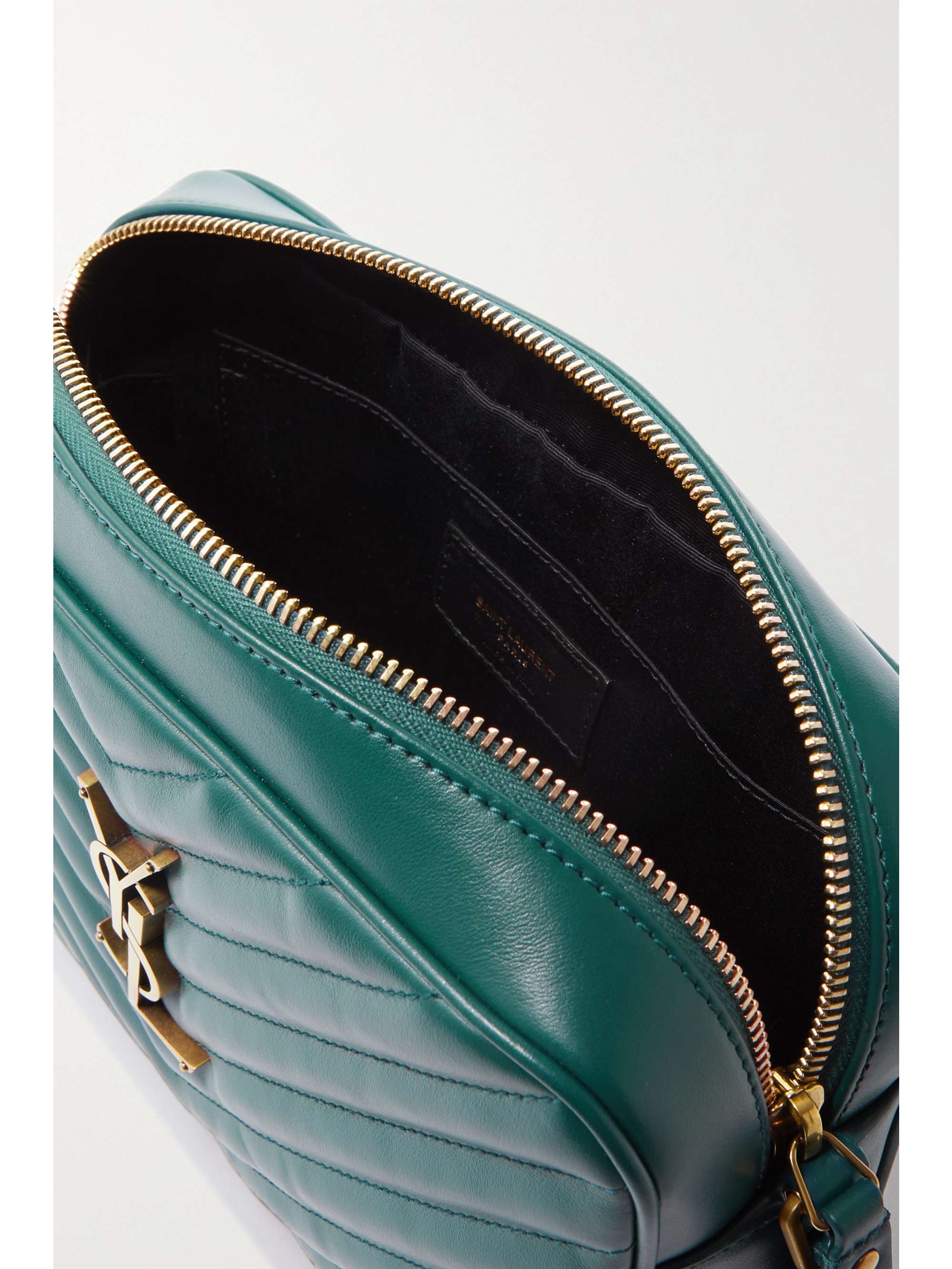 SAINT LAURENT Lou medium quilted leather shoulder bag NETAPORTER