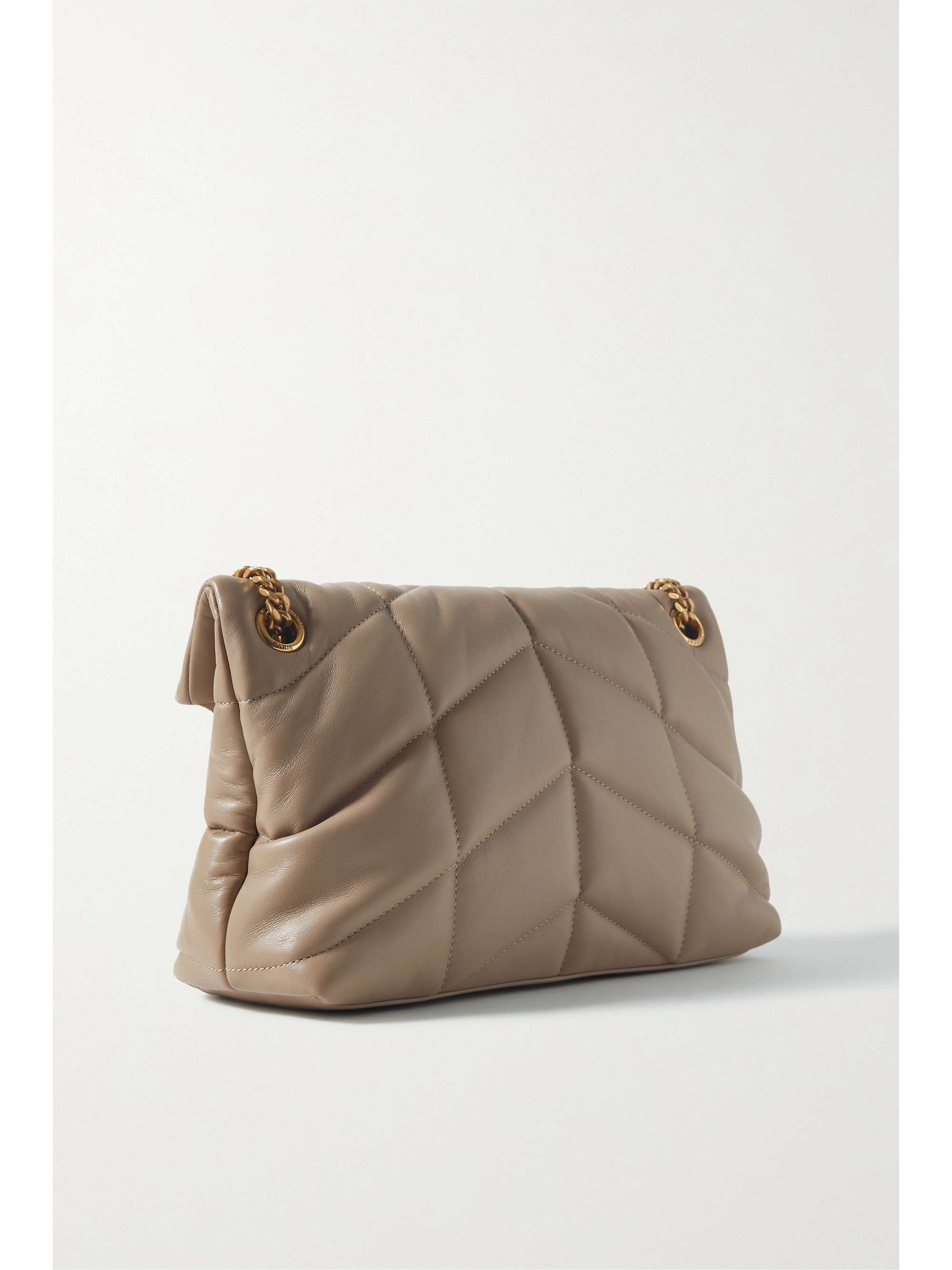 SAINT LAURENT Loulou Puffer small quilted leather shoulder bag