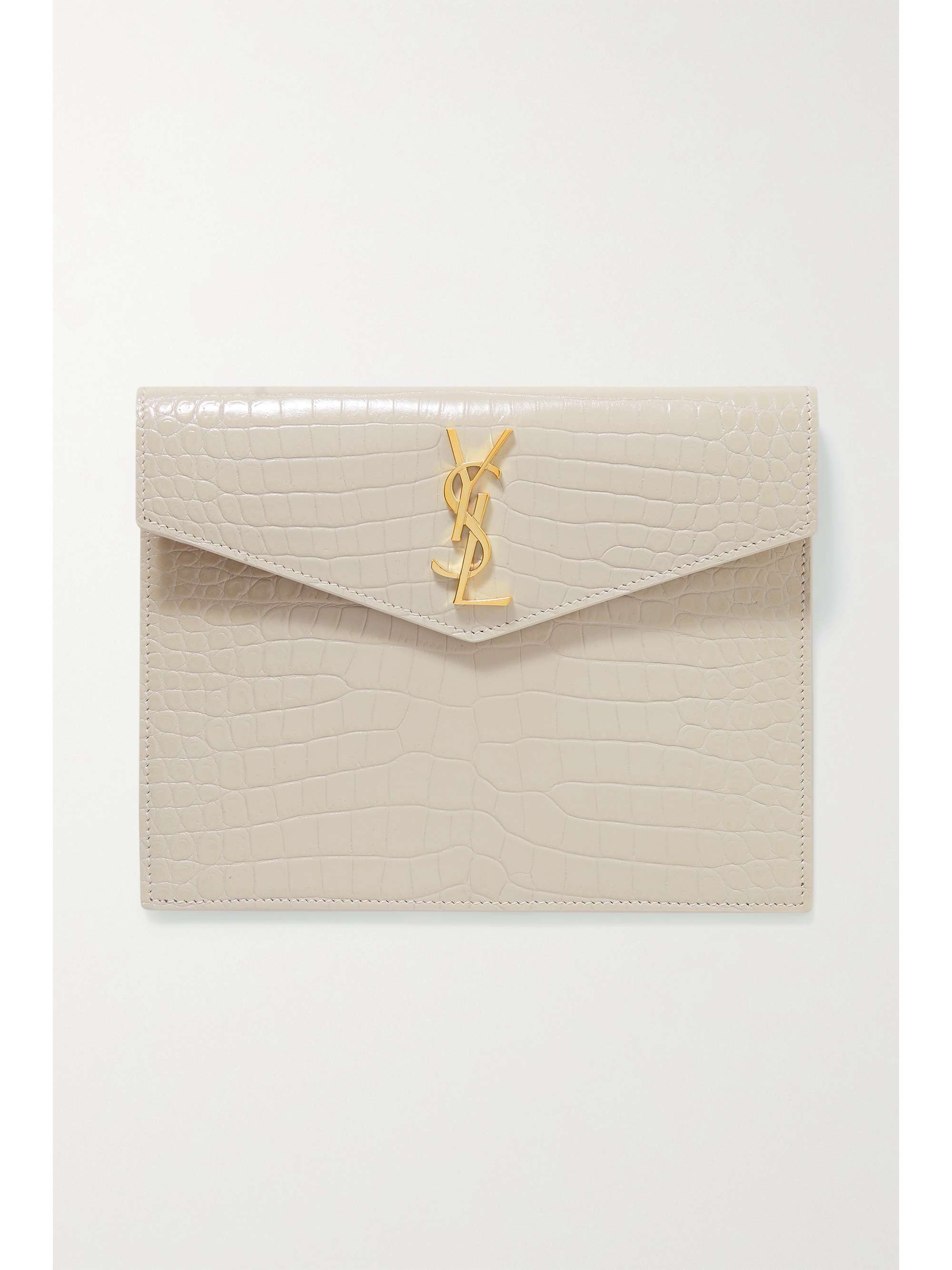 ysl croc uptown pouch
