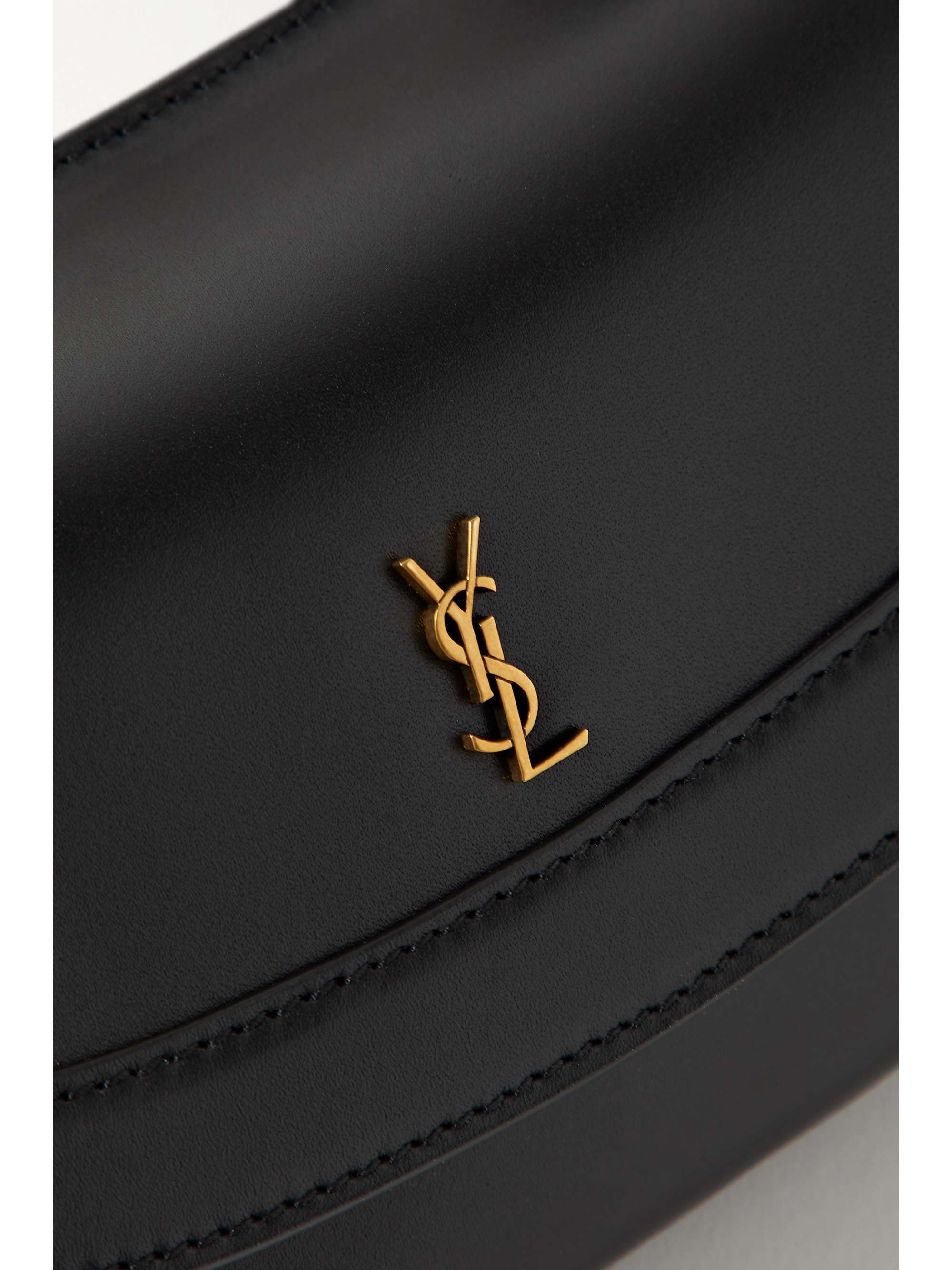 SAINT LAURENT Charlie small leather shoulder bag