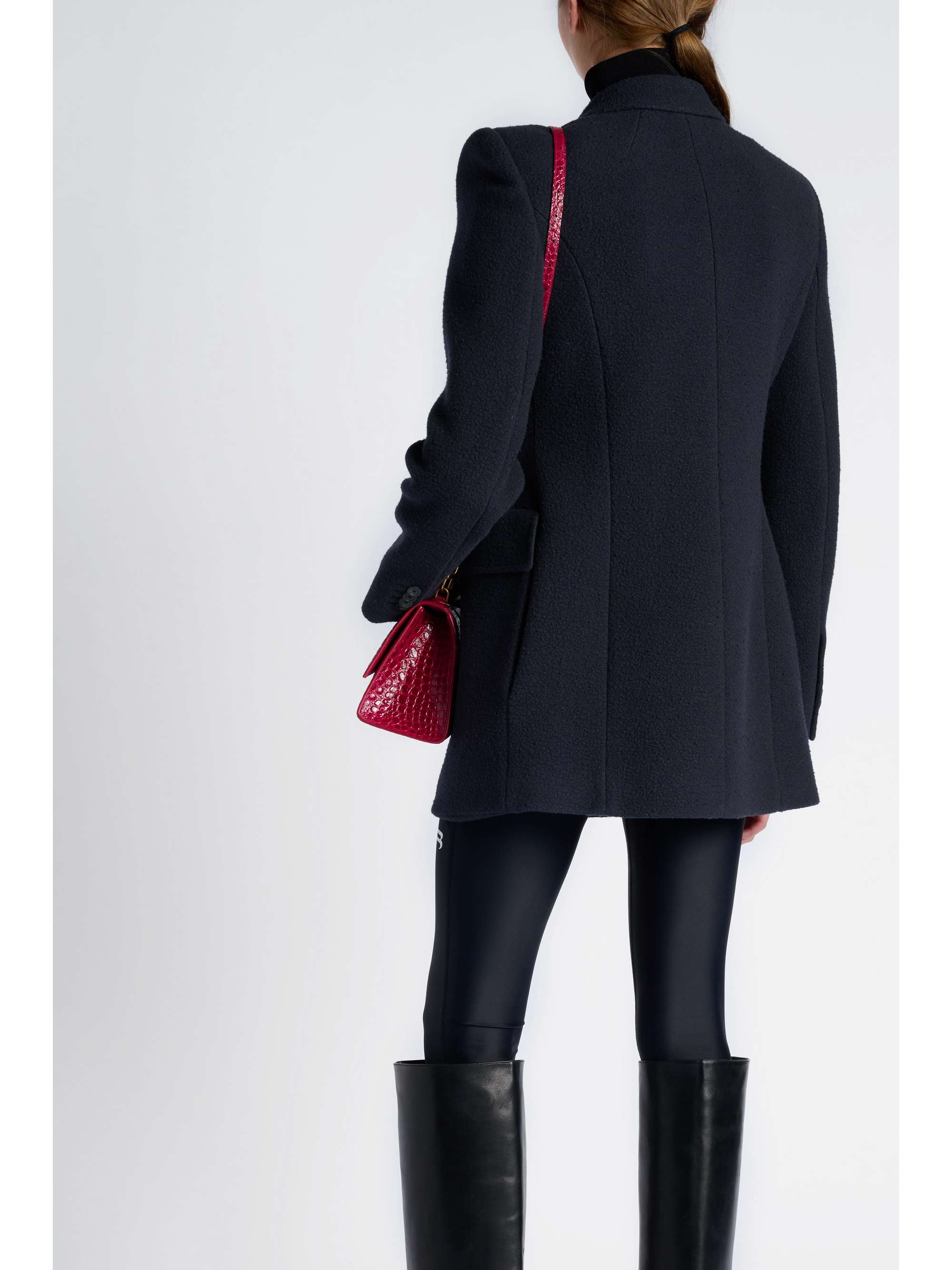 BALENCIAGA Hourglass double-breasted wool blazer