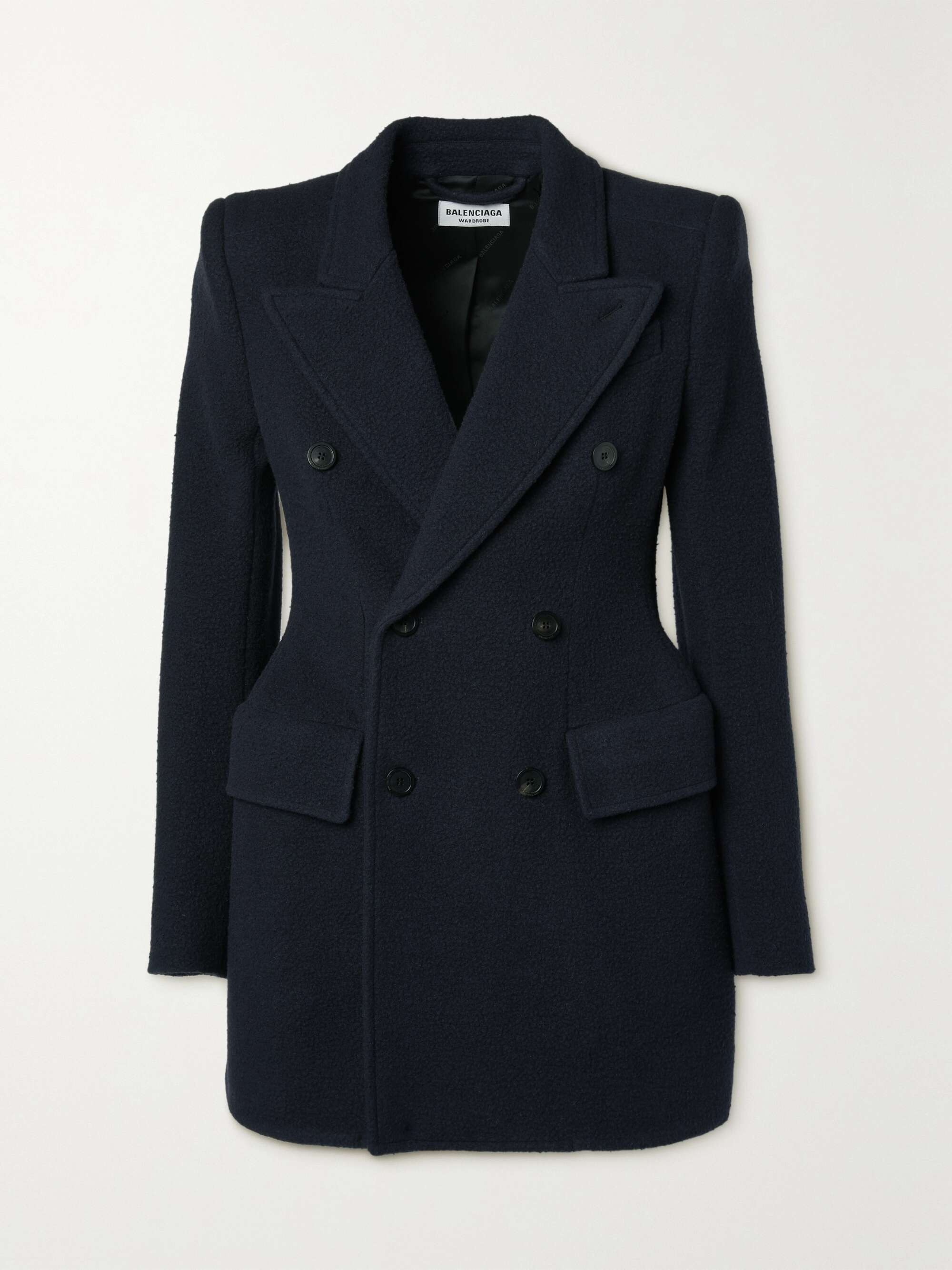 BALENCIAGA Hourglass double-breasted wool blazer | NET-A-PORTER