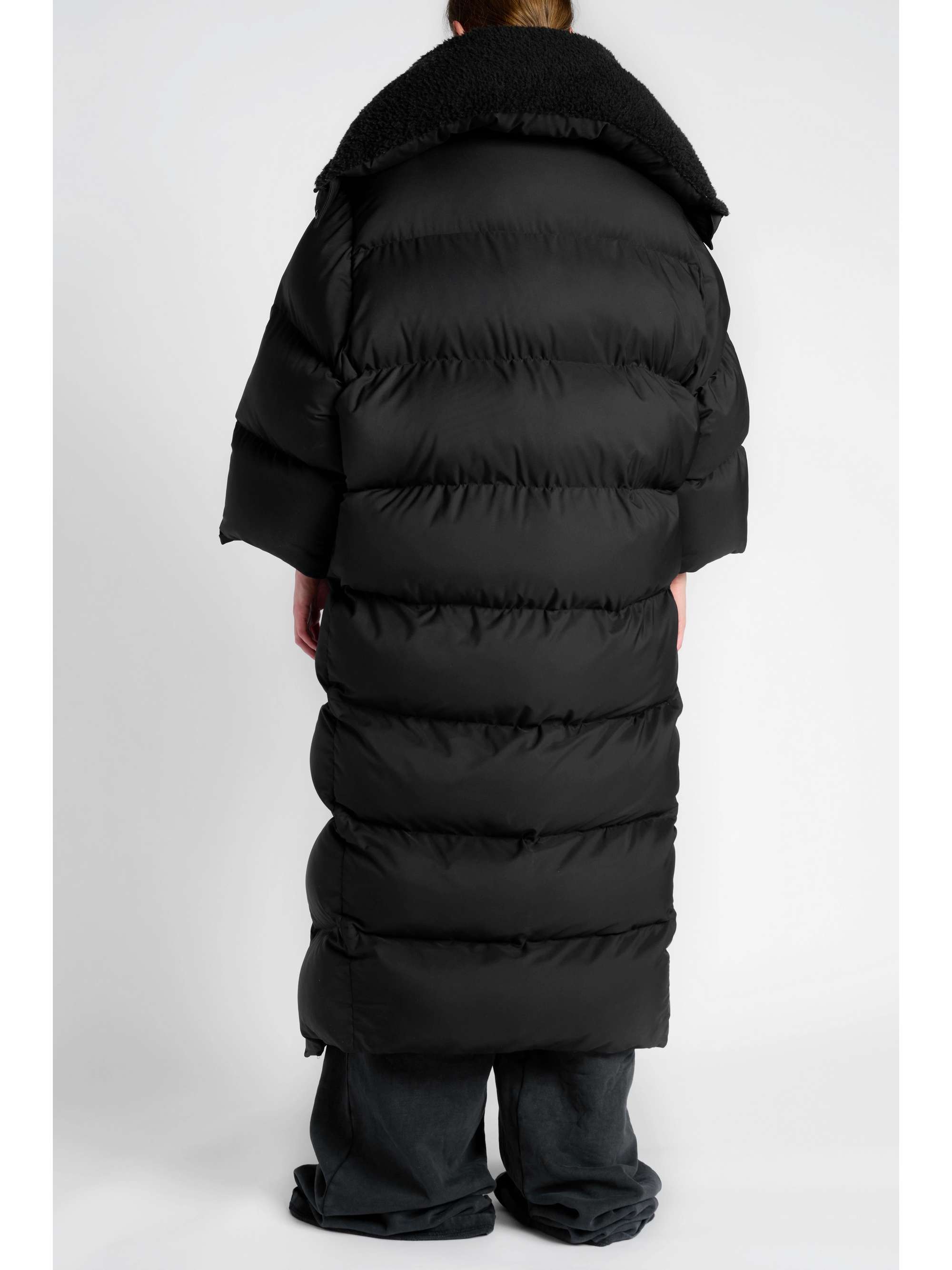 BALENCIAGA CB oversized quilted padded shell coat