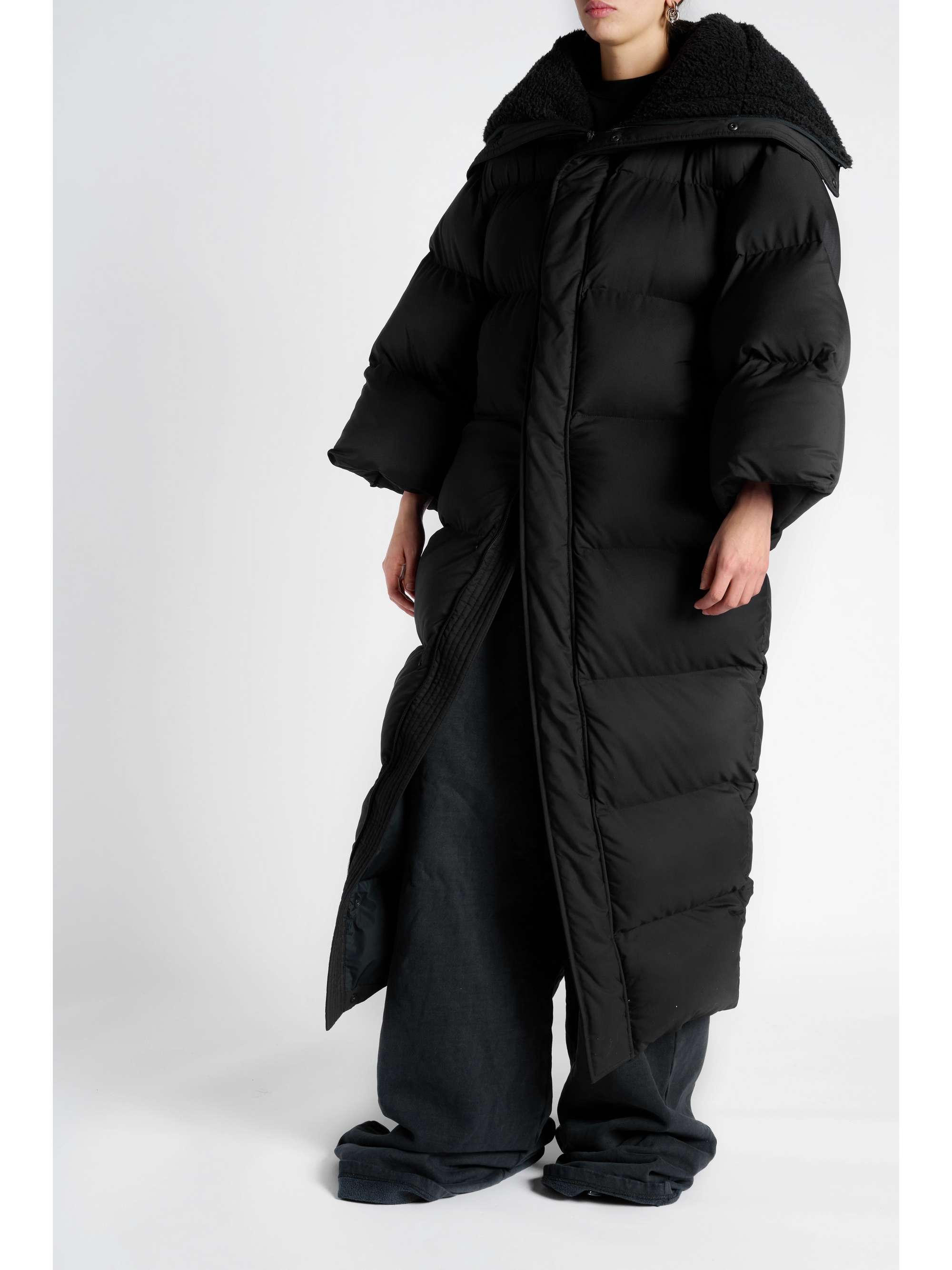 BALENCIAGA CB oversized quilted padded shell coat