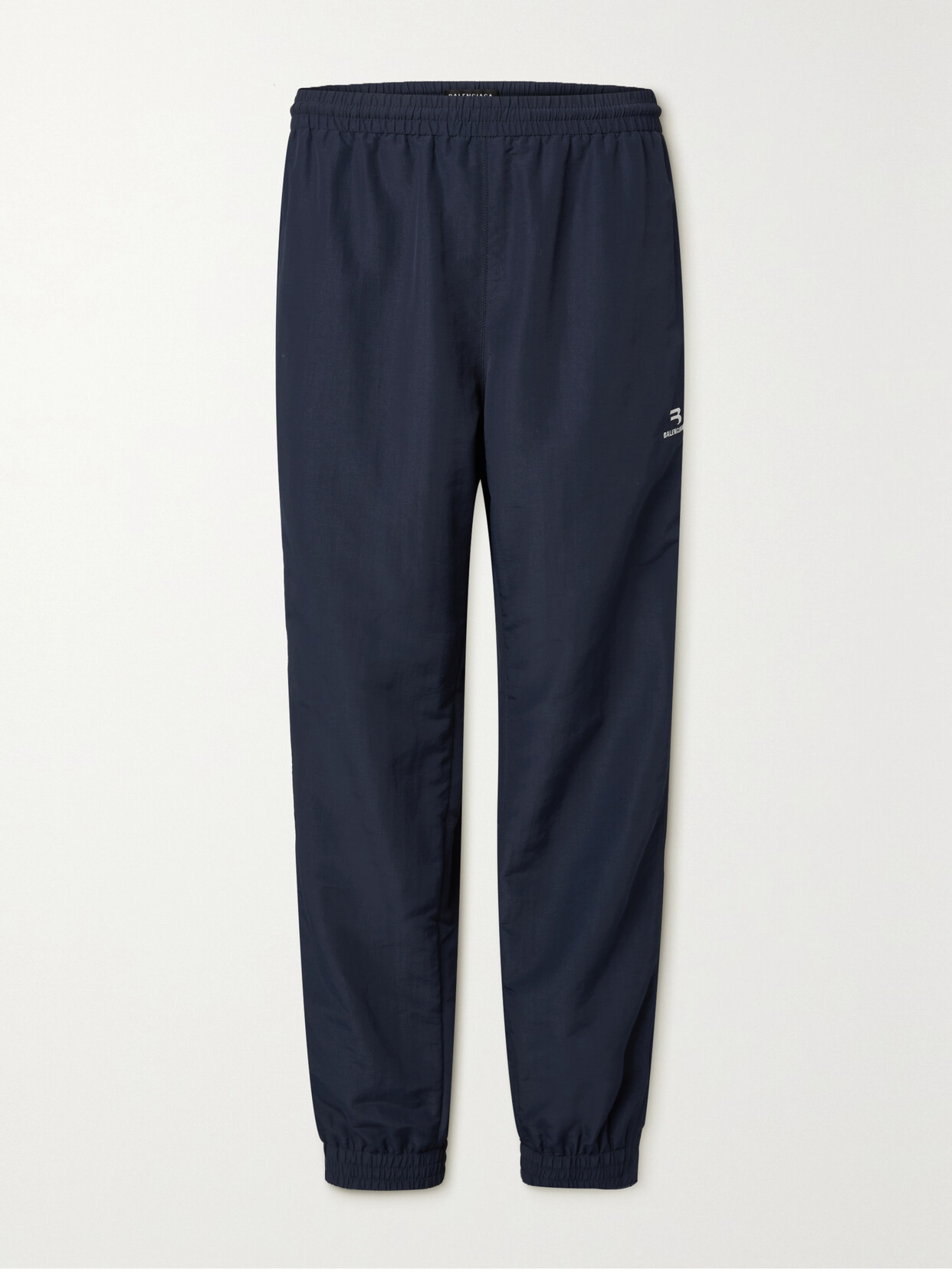 Balenciaga - Striped Shell Track Pants - Blue