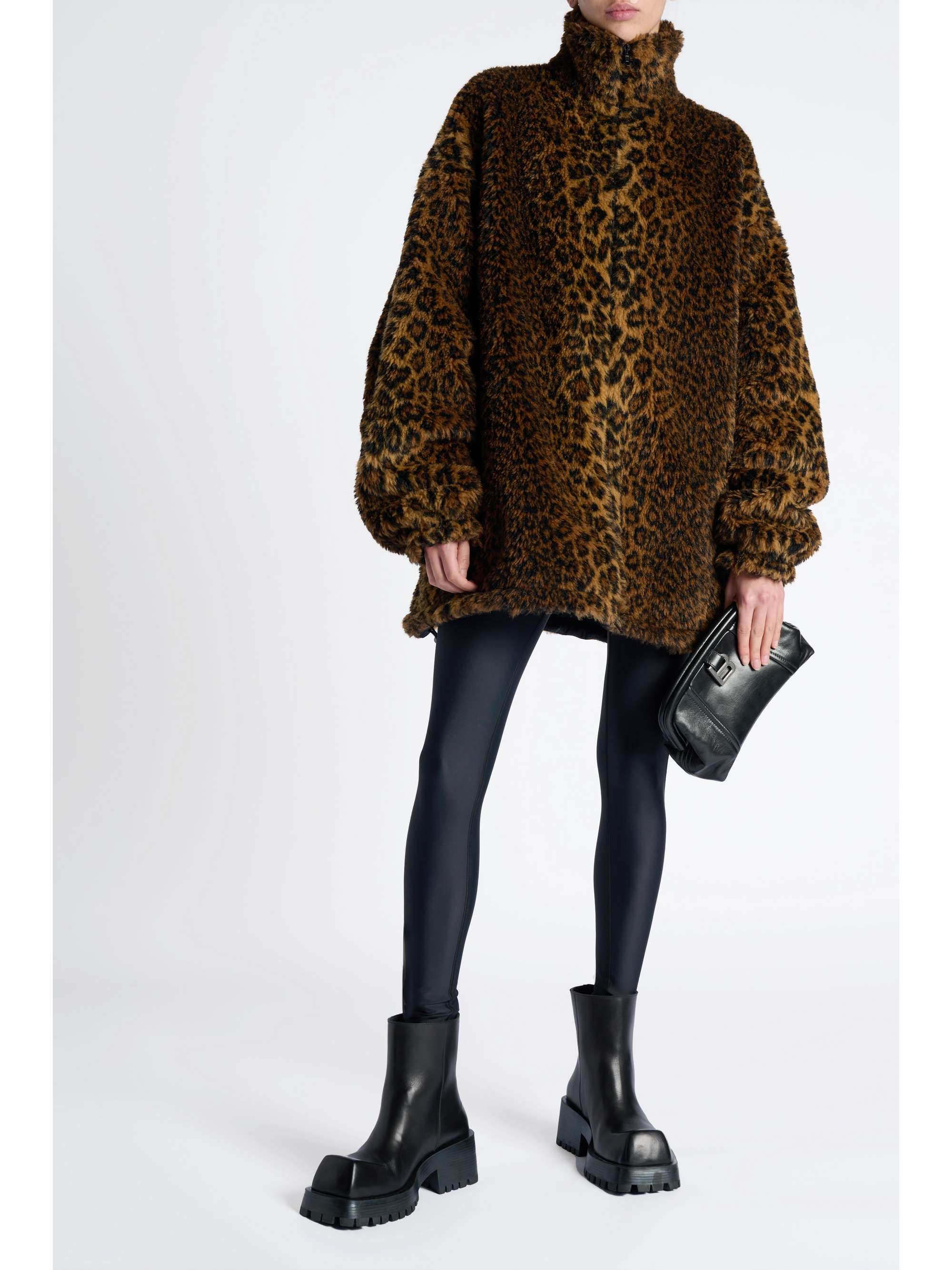 Brown Oversized leopard-print faux fur jacket | BALENCIAGA | NET-A-PORTER Brown Oversized leopard-print faux fur jacket | BALENCIAGA | NET-A-PORTER