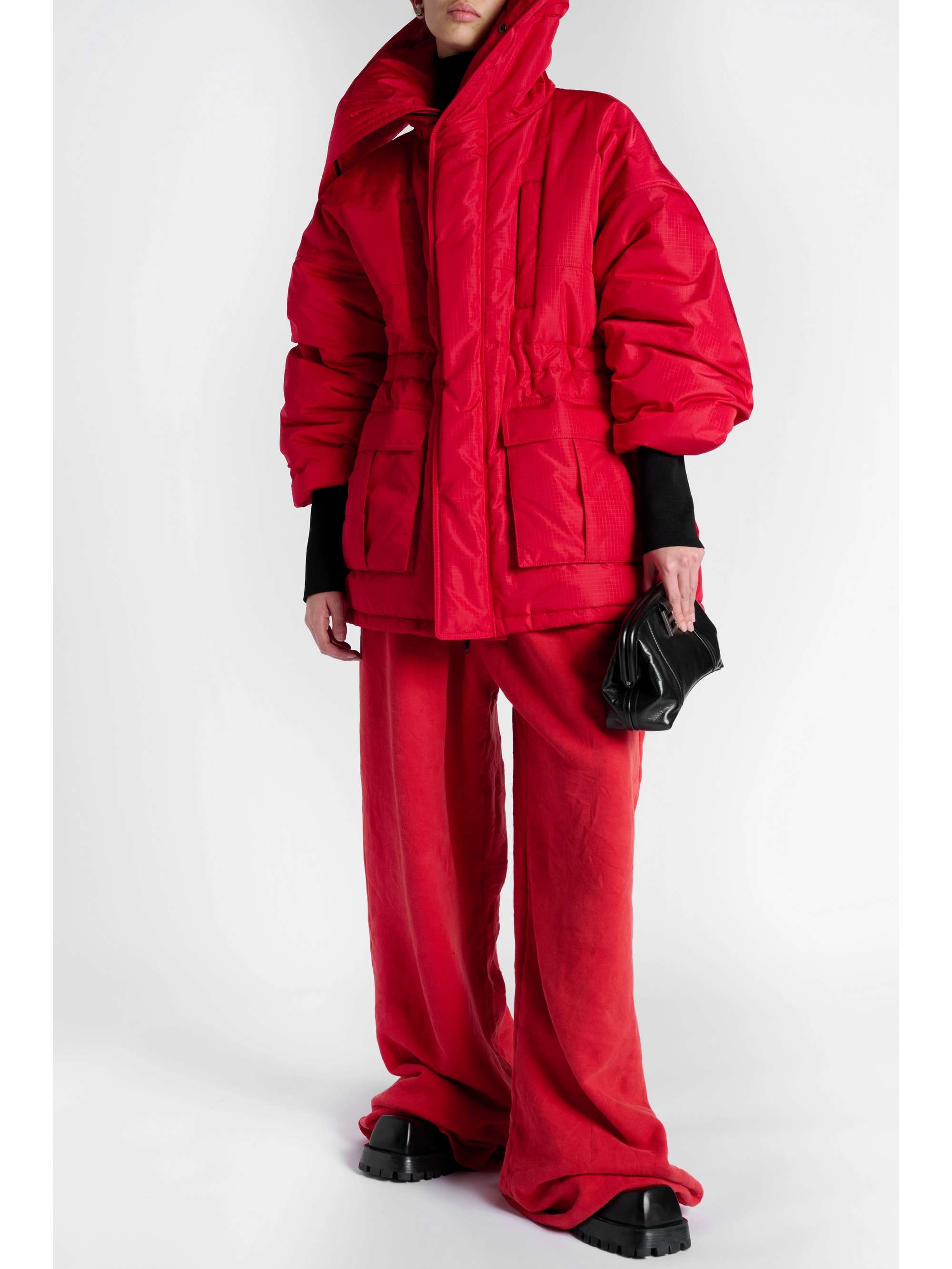 CB oversized padded ripstop jacket