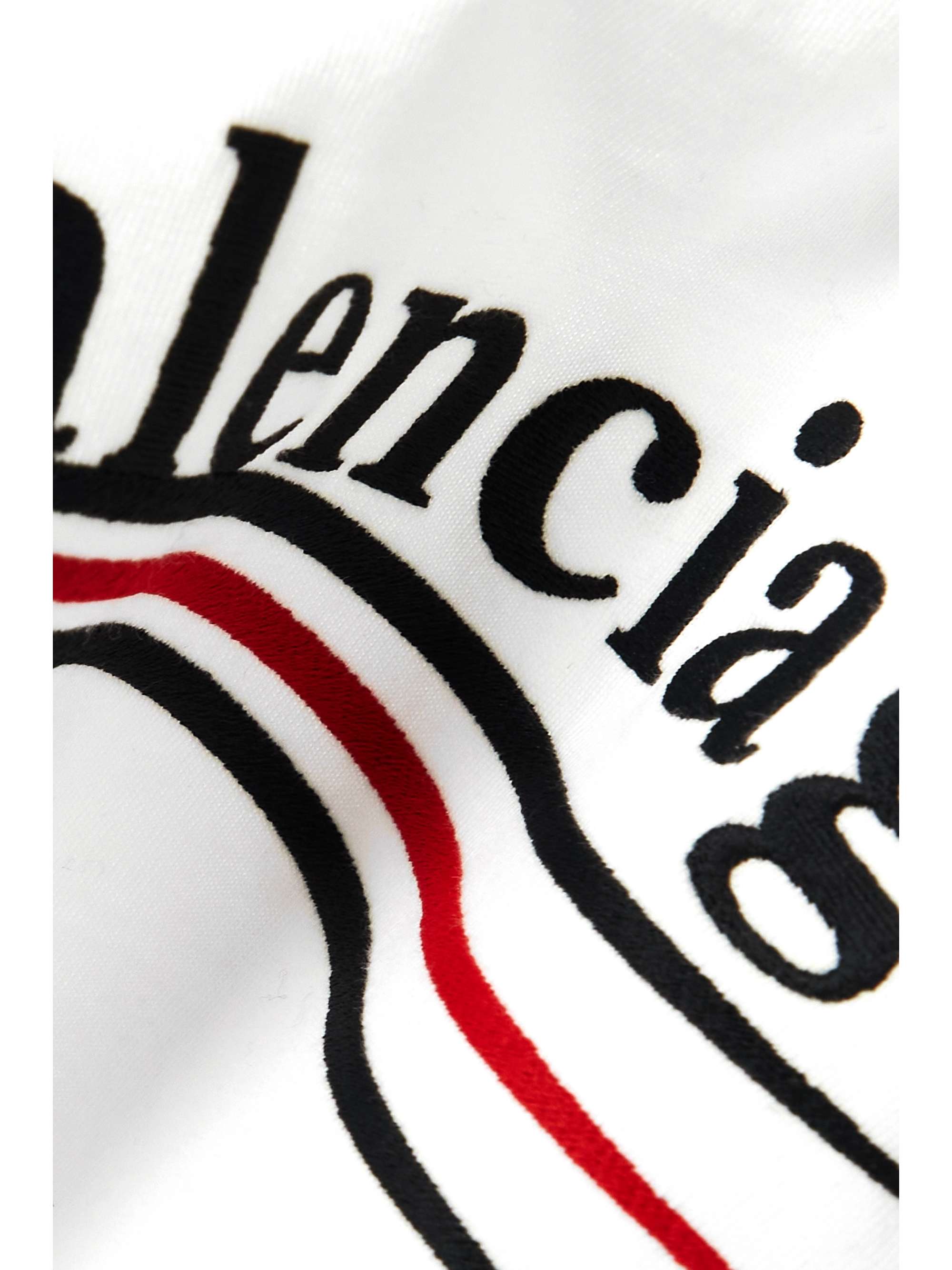 BALENCIAGA Embroidered cotton-jersey T-shirt