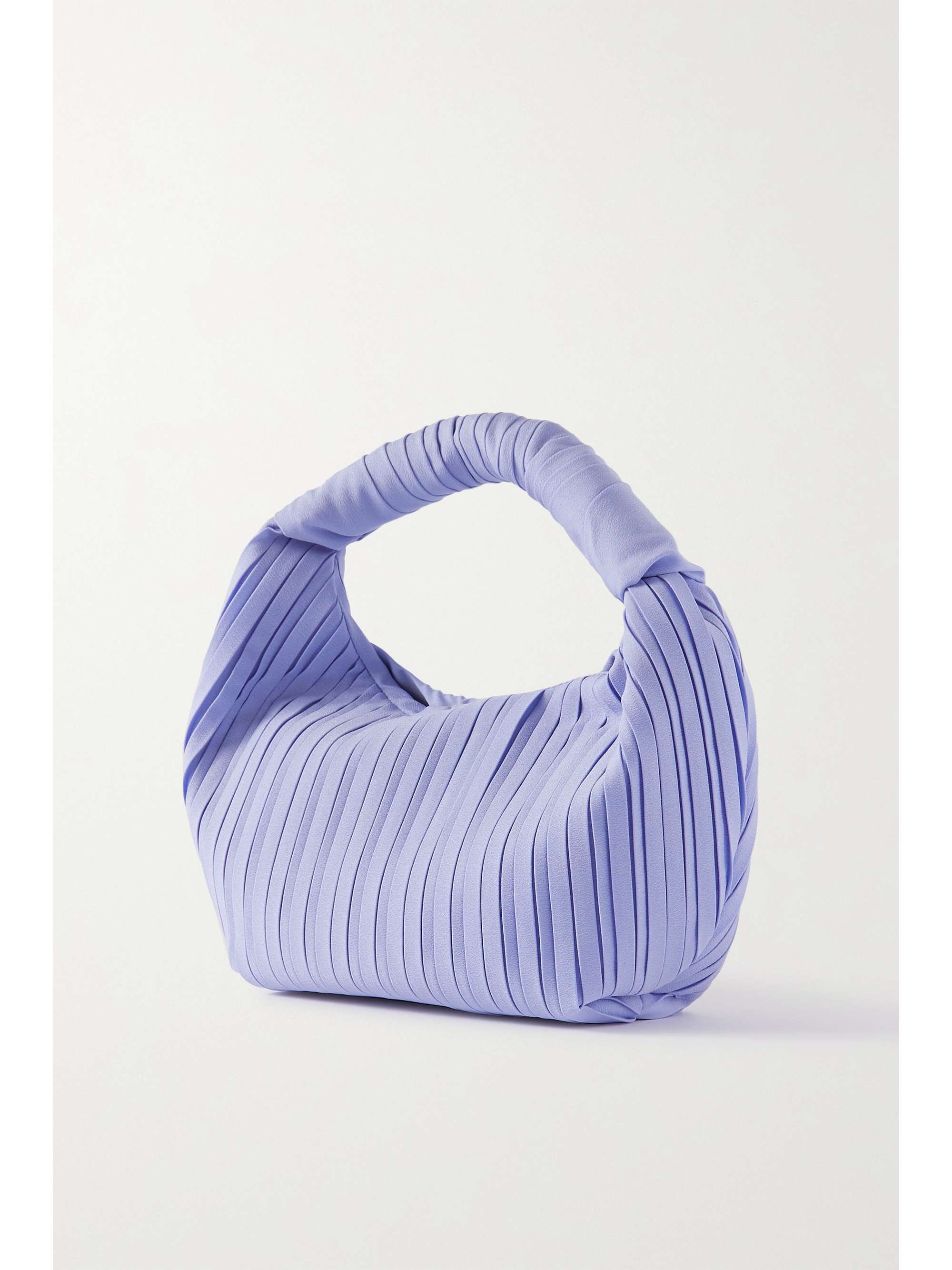 NEOUS Neptune mini knotted pleated crepe tote
