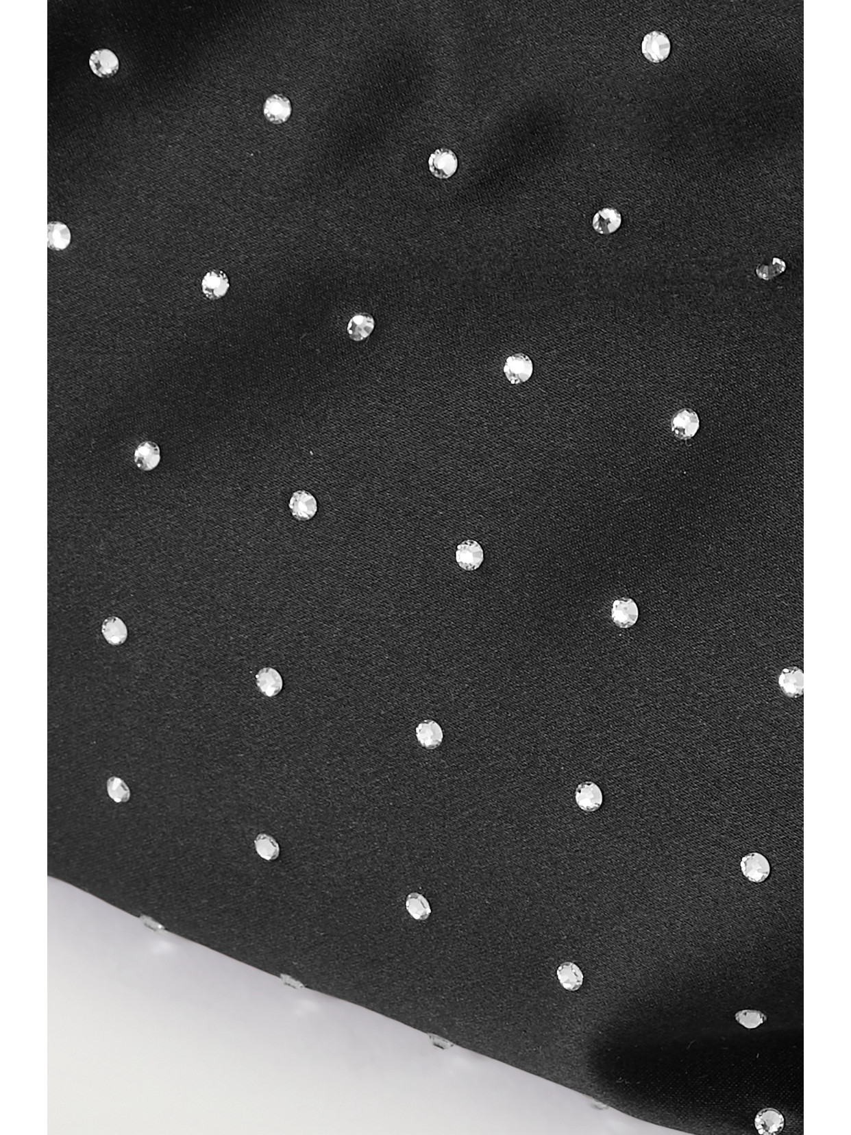 NEOUS NEPTUNE MINI CRYSTAL-EMBELLISHED SATIN TOTE