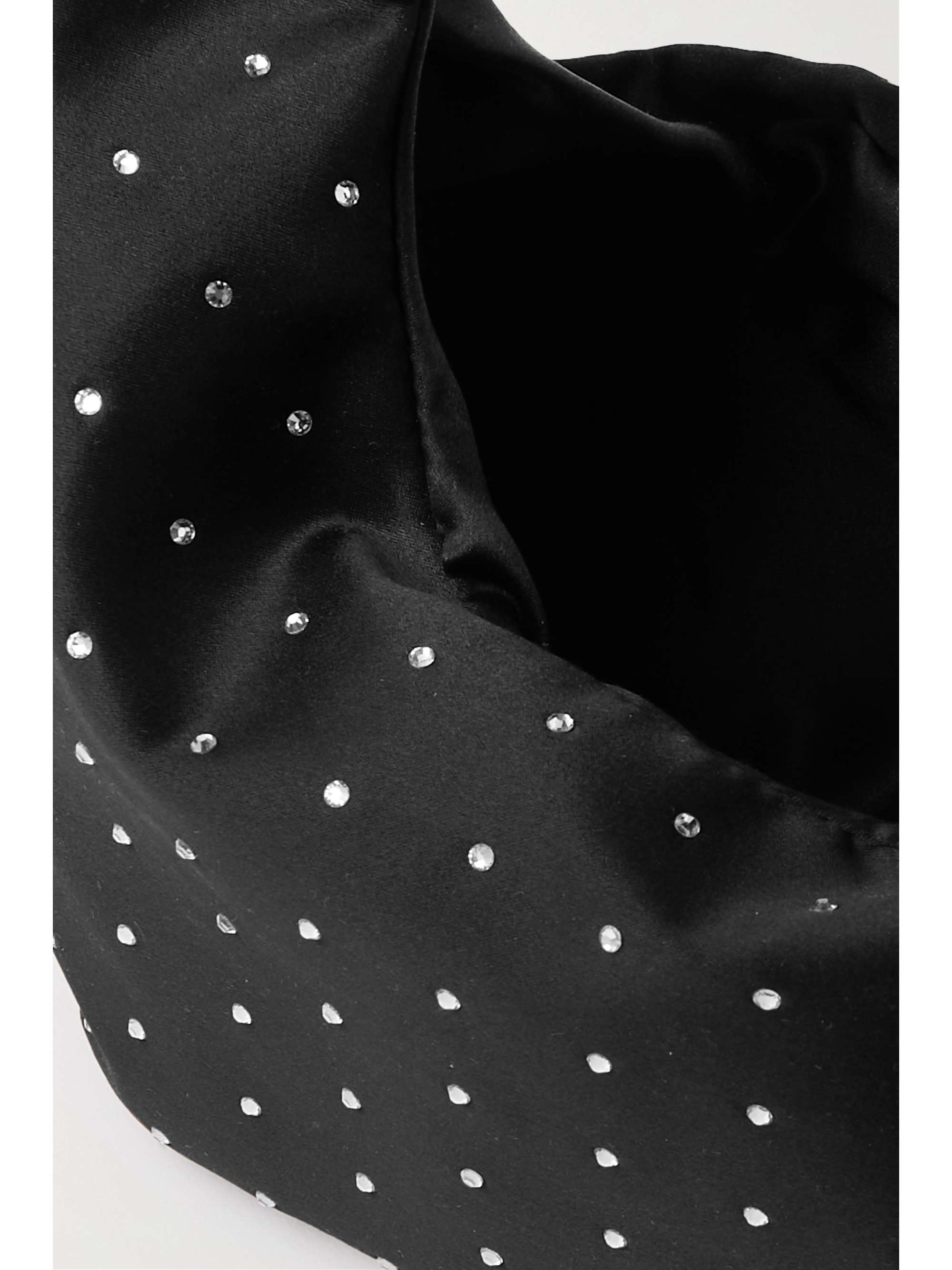NEOUS Neptune mini crystal-embellished satin tote