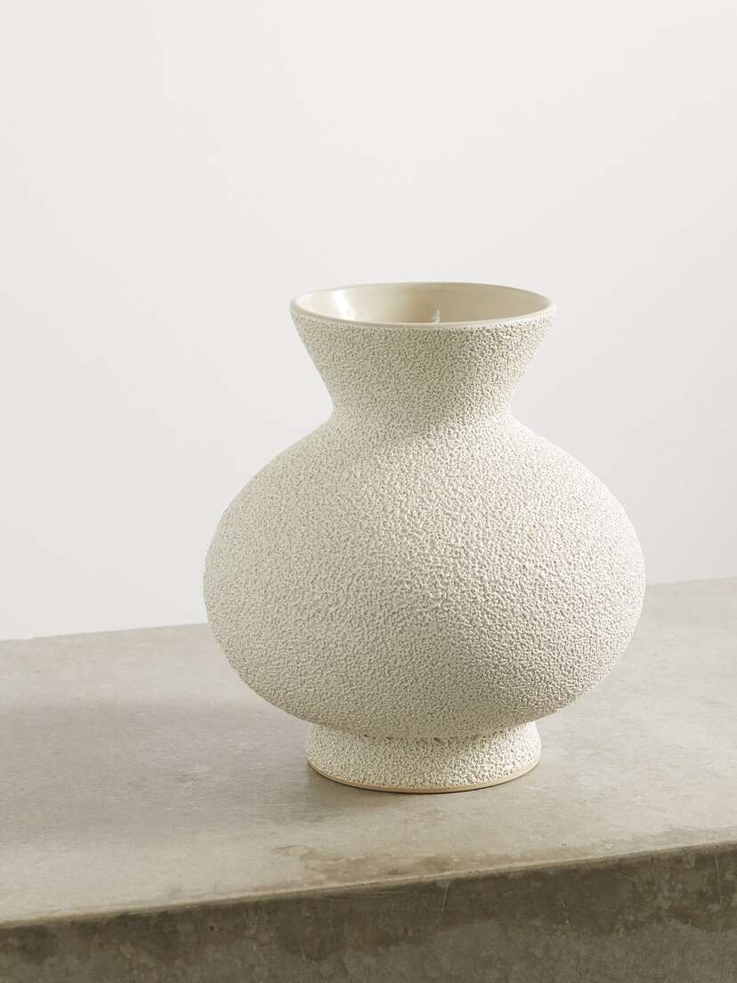 MARLOE MARLOE + Net Sustain Sloane Glazed Ceramic Vase