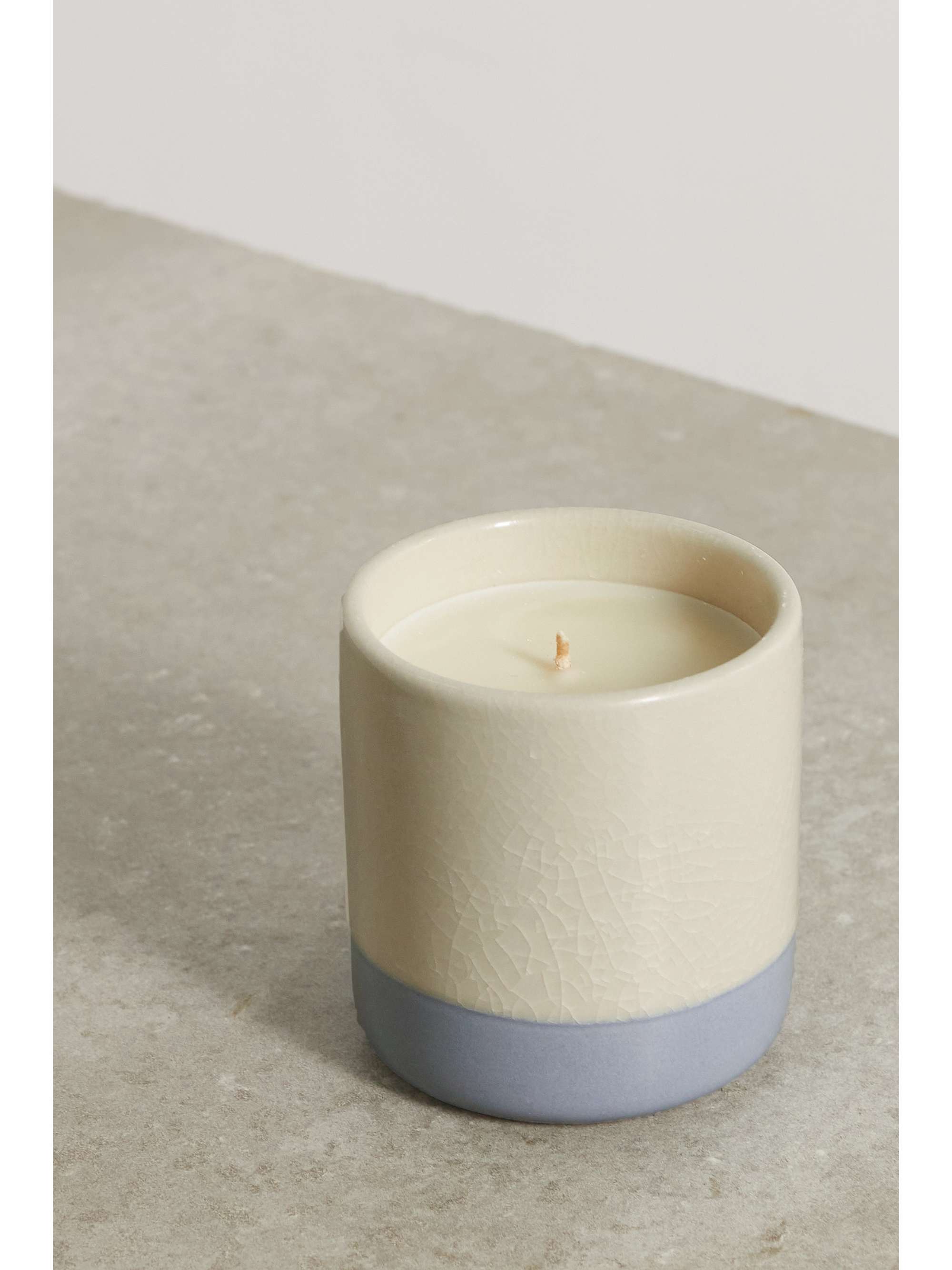 MARLOE MARLOE + NET SUSTAIN glazed ceramic tumbler with refill candle
