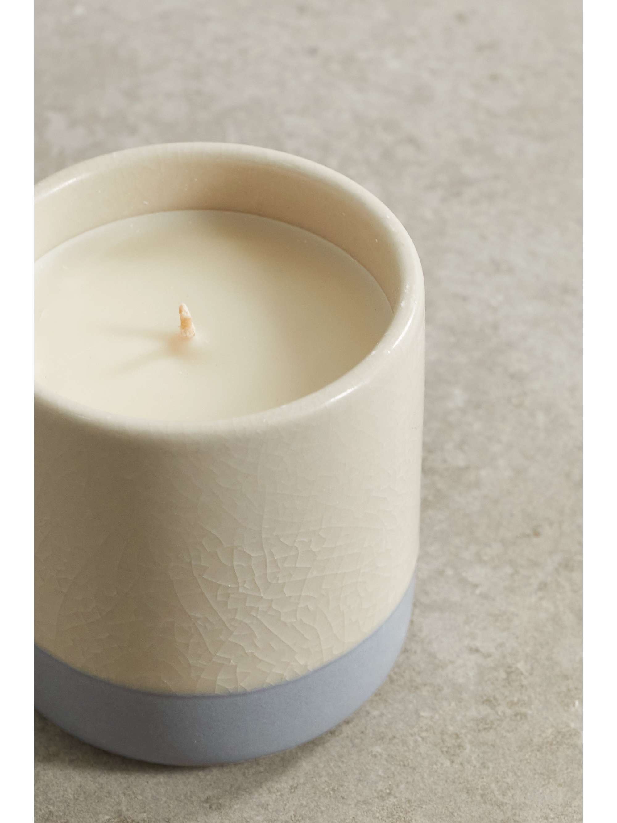 MARLOE MARLOE + NET SUSTAIN glazed ceramic tumbler with refill candle