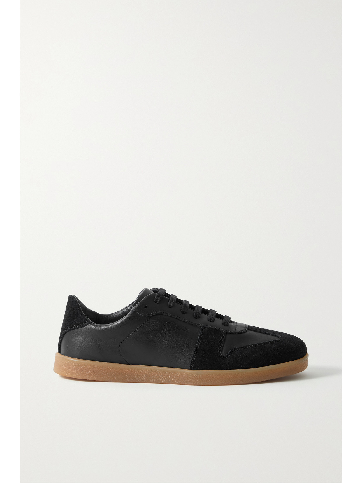 Khaite - Walker Suede-trimmed...