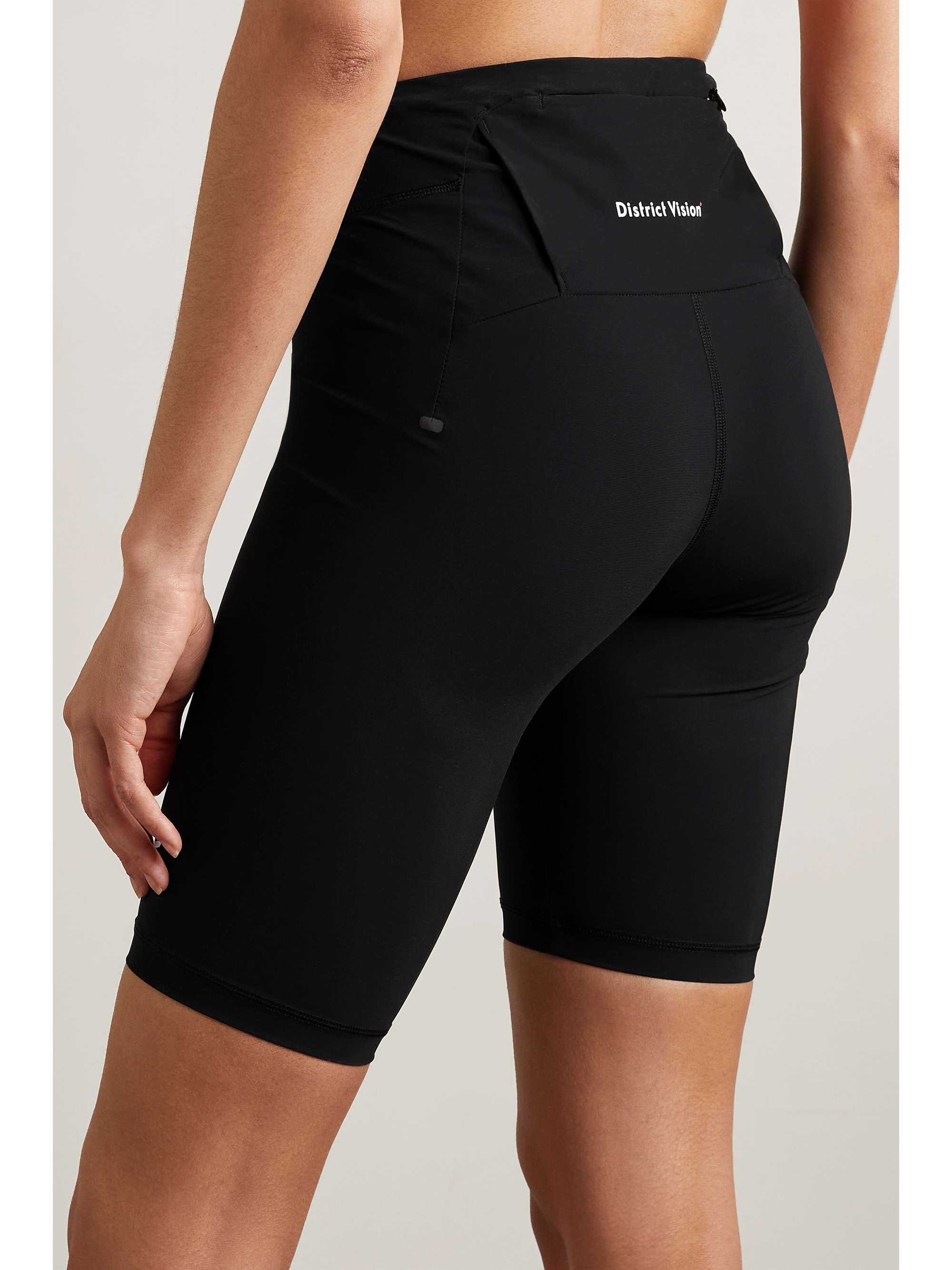 DISTRICT VISION Maya printed recycled stretch shorts