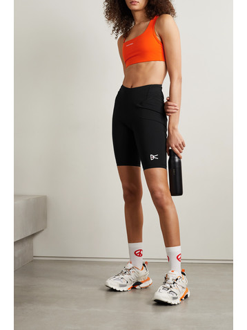 DISTRICT VISION Maya printed recycled stretch shorts