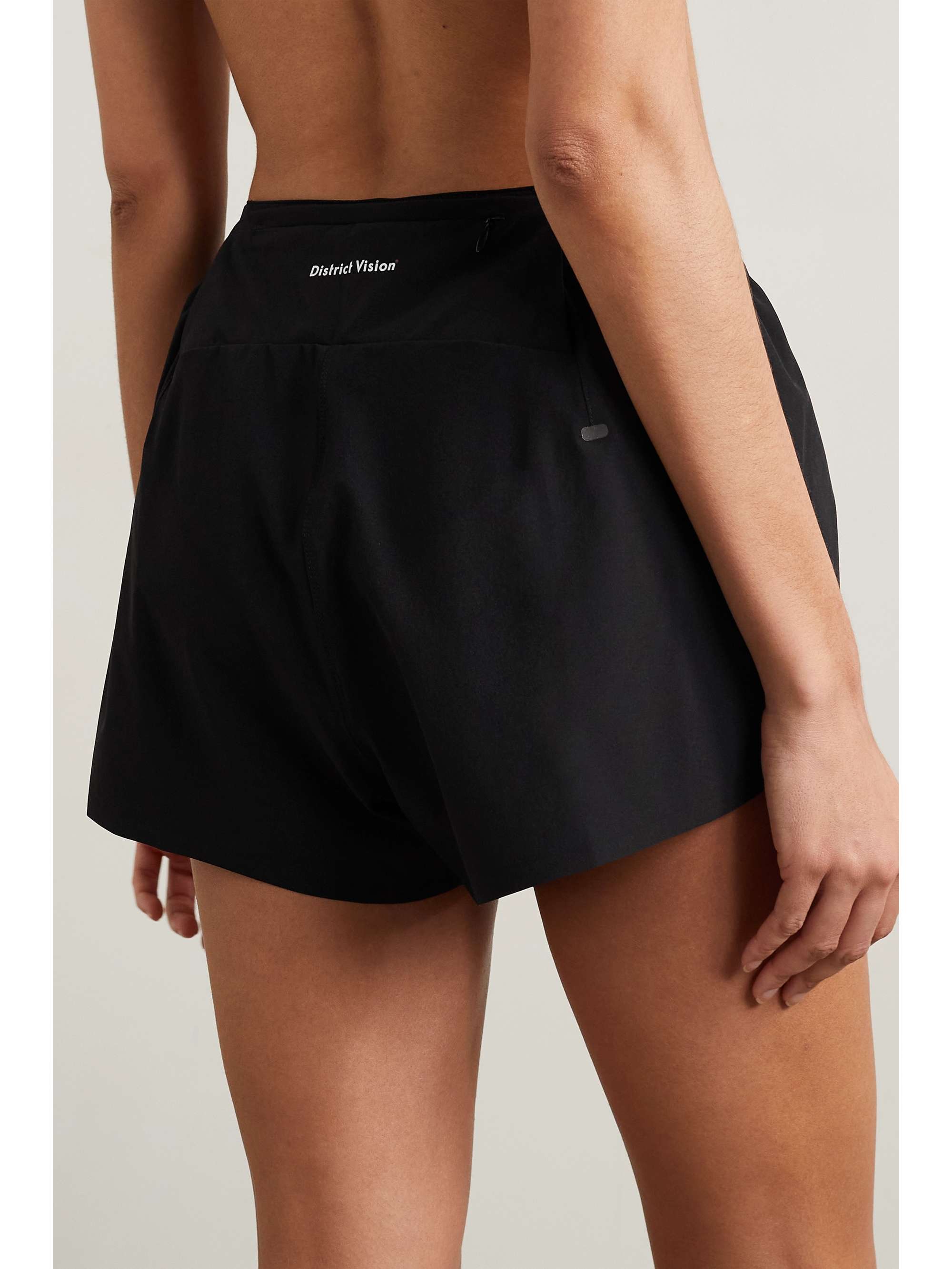 DISTRICT VISION Vedana printed stretch-shell shorts