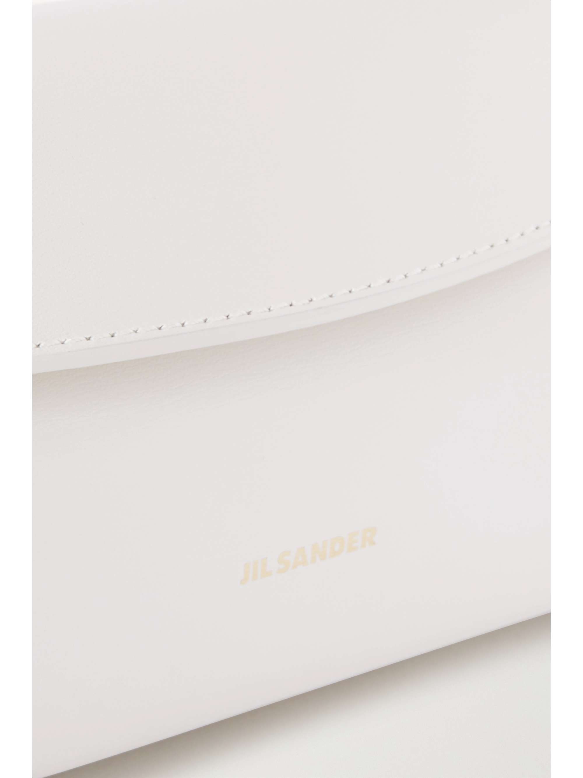 JIL SANDER Cannolo small leather shoulder bag