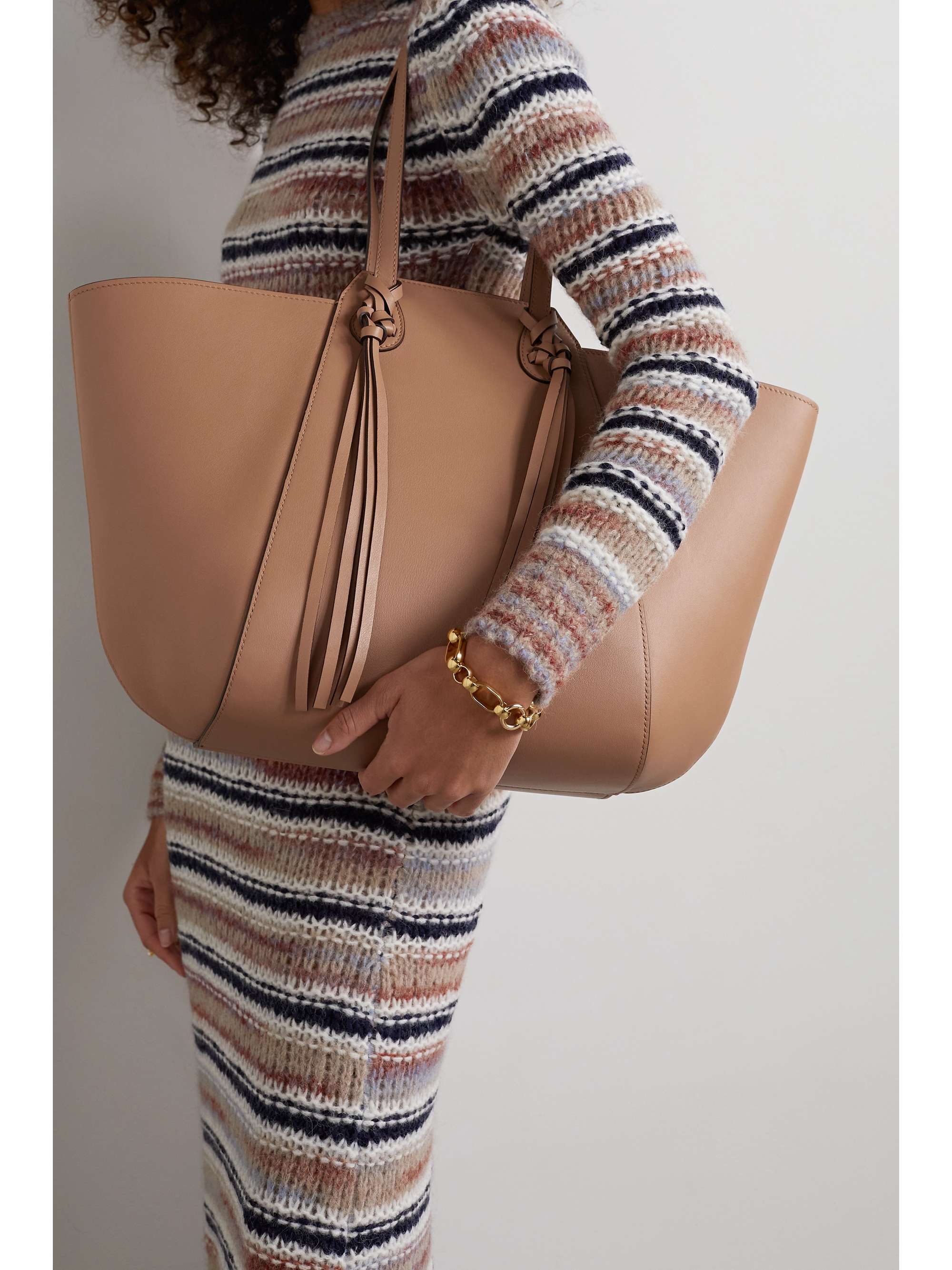ULLA JOHNSON Imogen large leather tote