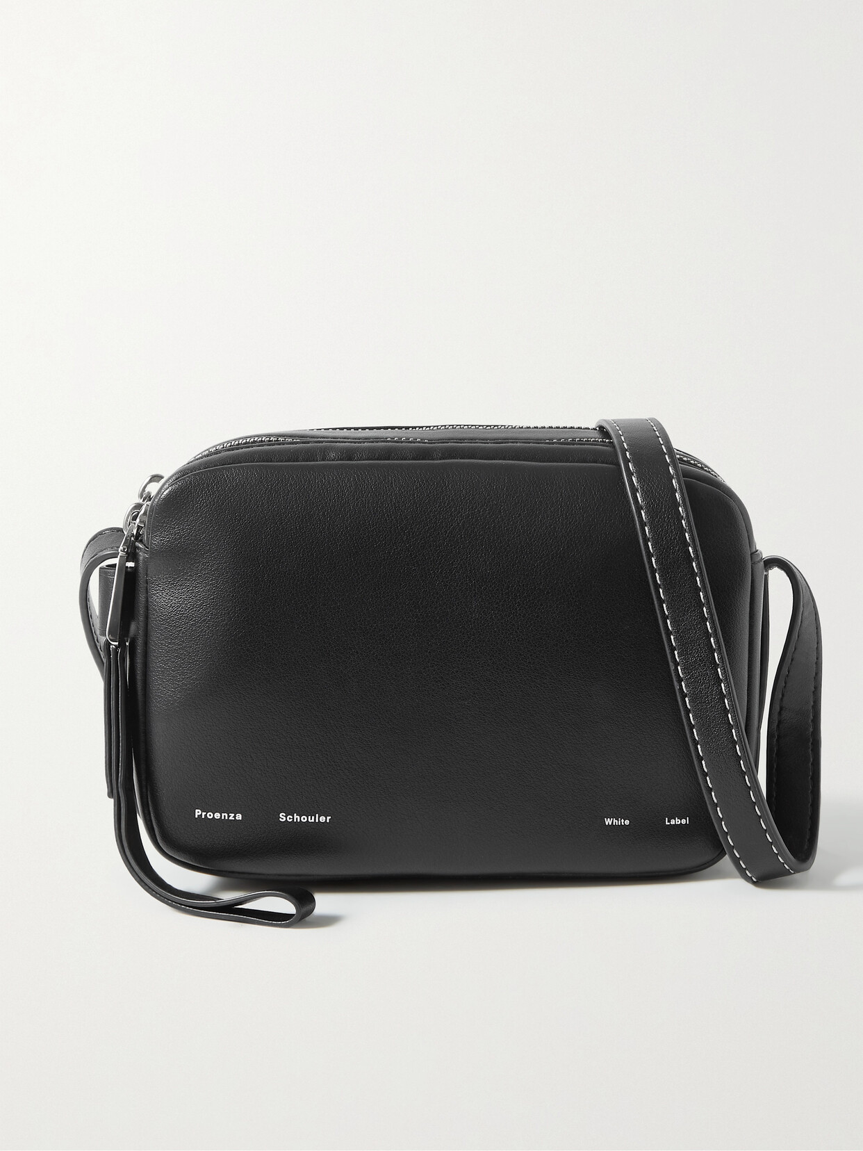 Shop Proenza Schouler White Label Watts Leather Camera Bag In Black