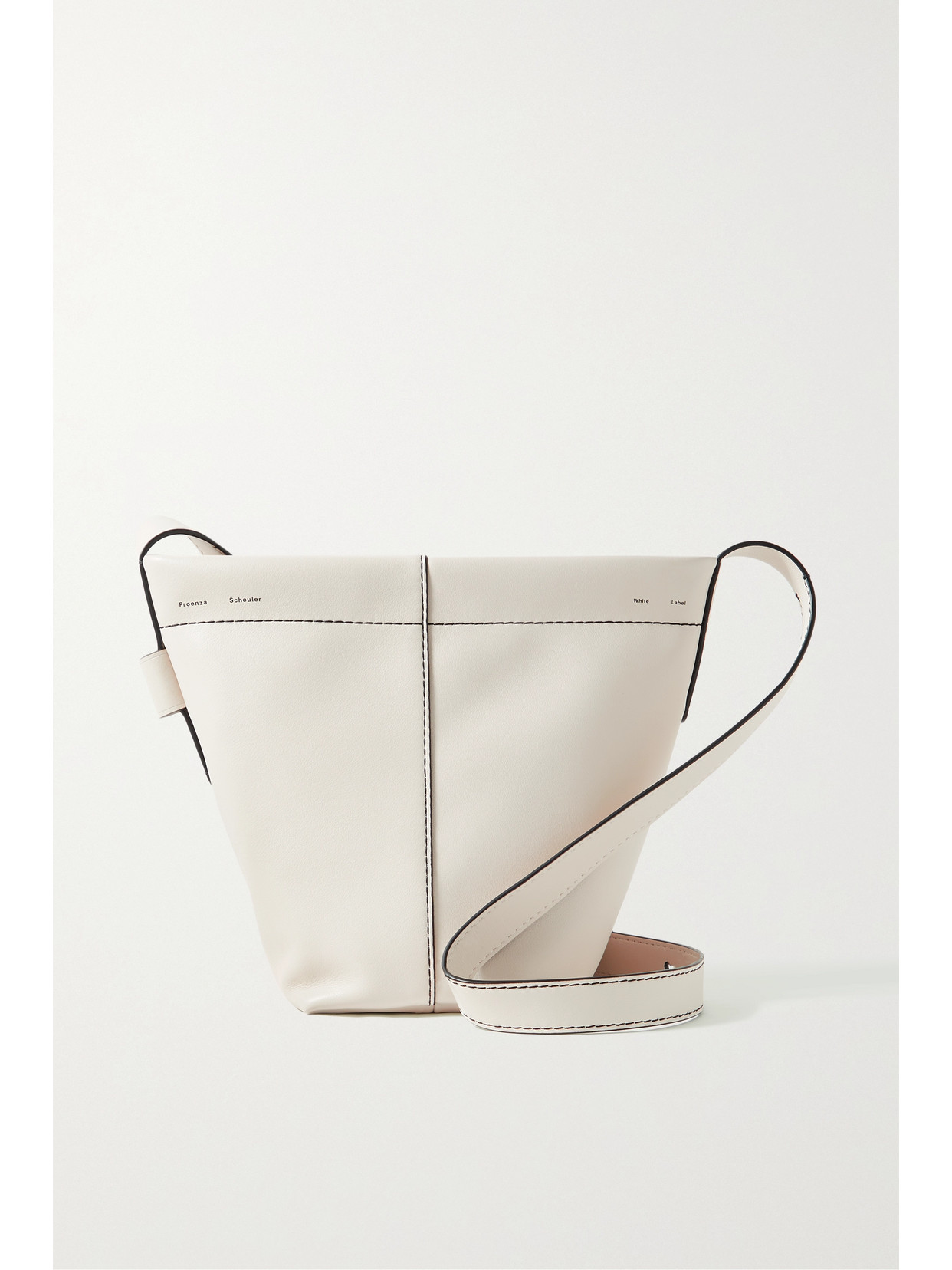 PROENZA SCHOULER WHITE LABEL BARROW MINI LEATHER SHOULDER BAG