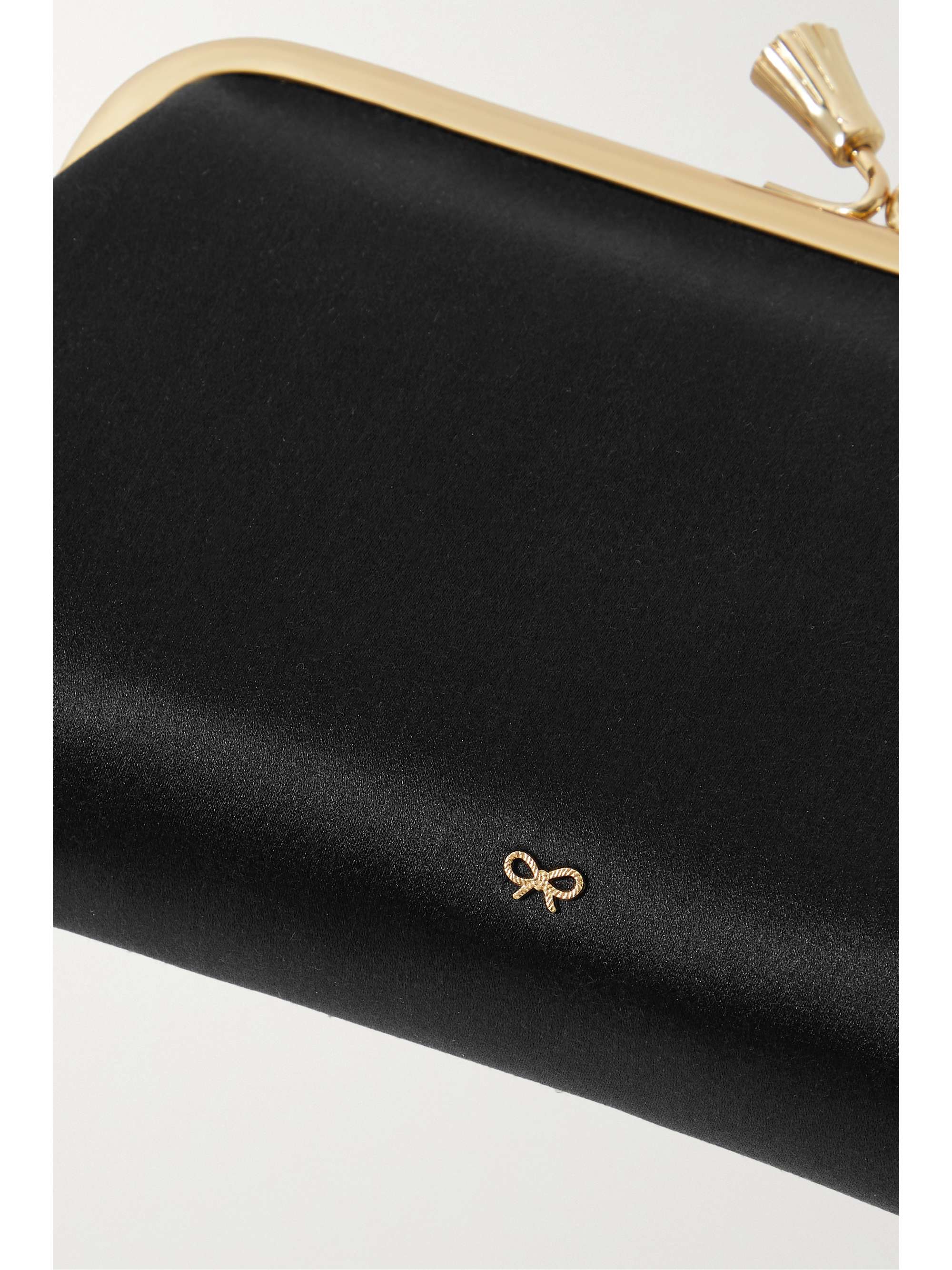 ANYA HINDMARCH Maud recycled satin clutch