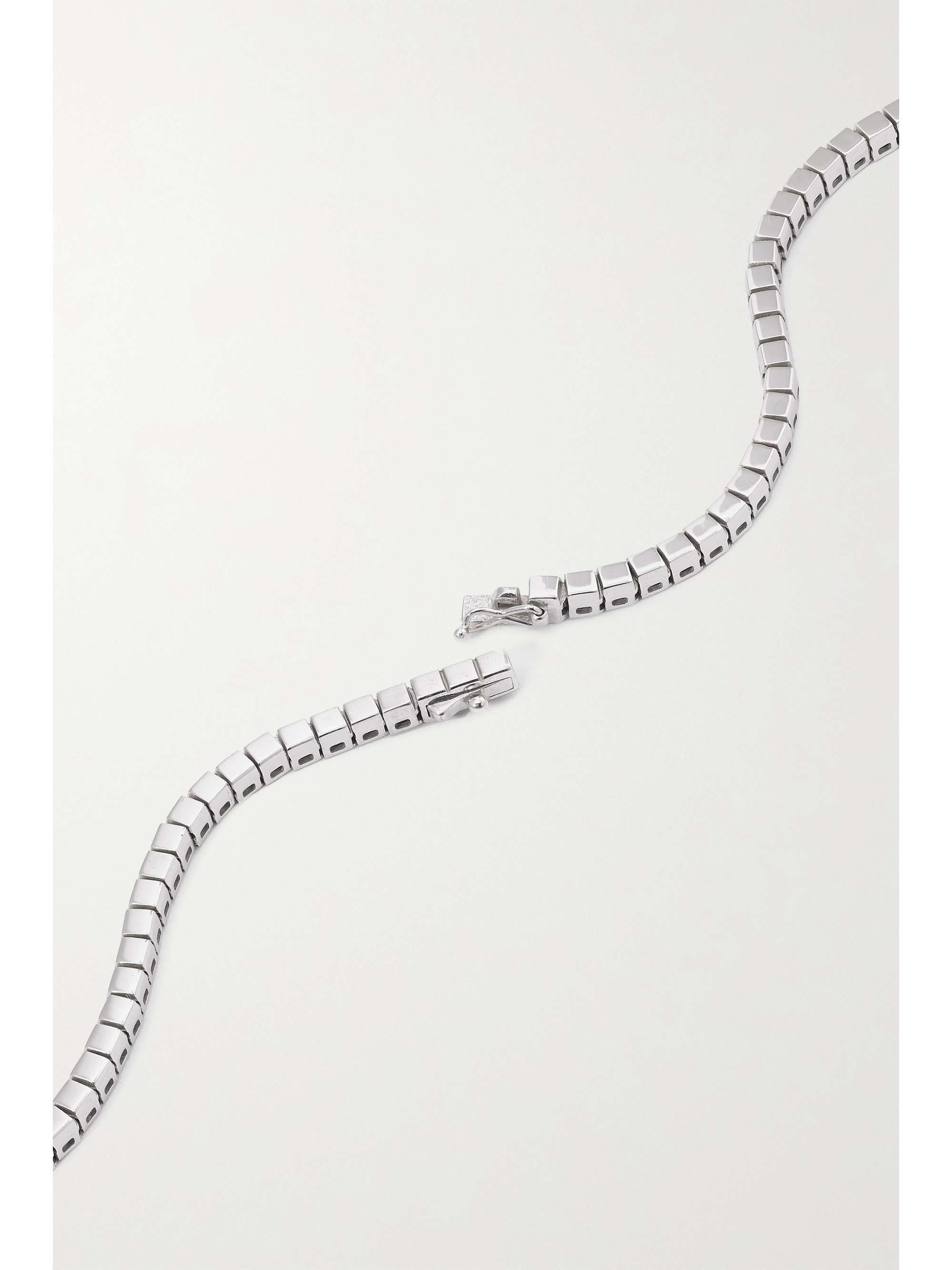 EÉRA Paris 18-karat white gold diamond necklace