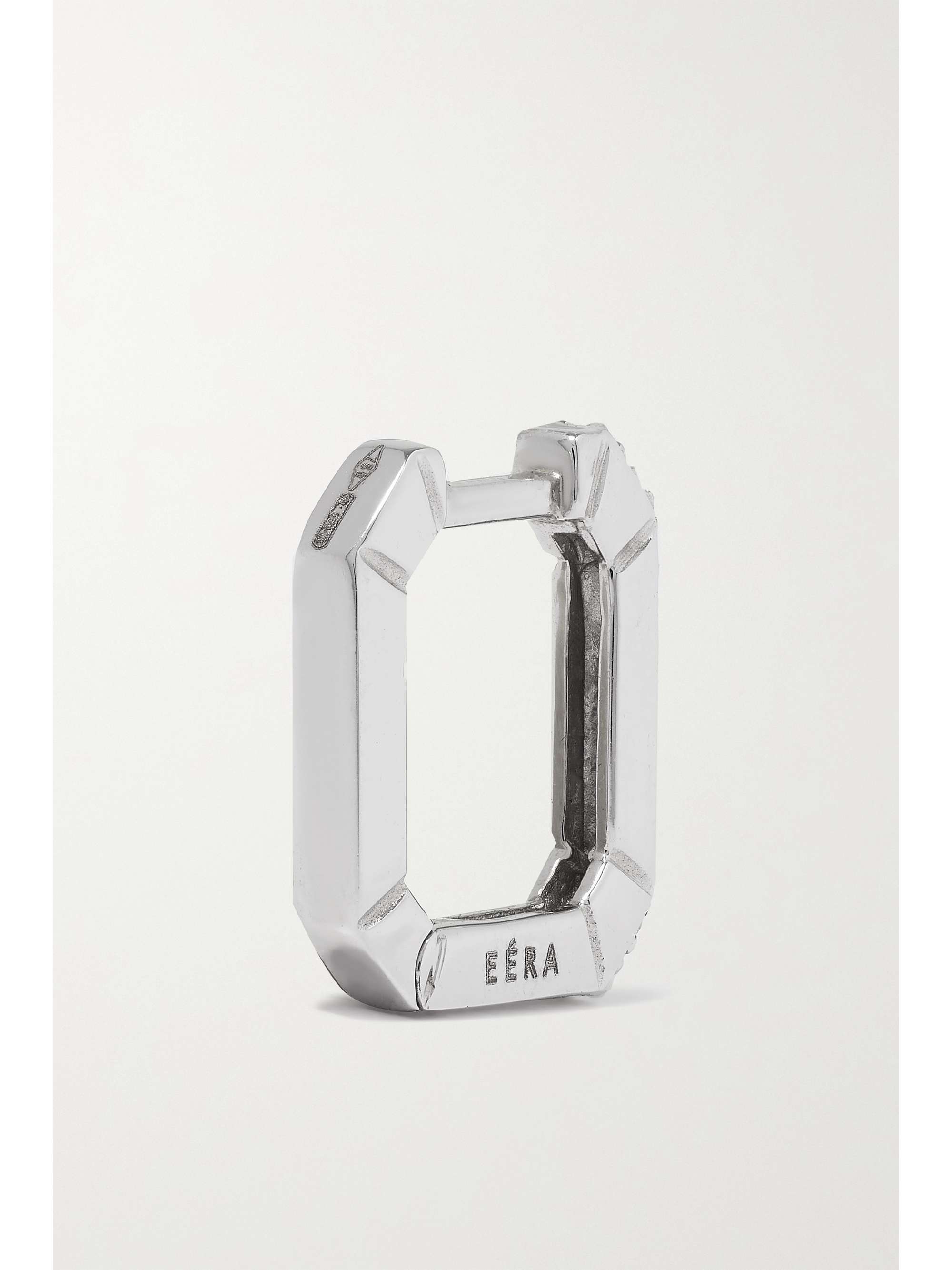 EÉRA 18-karat white gold diamond single earring