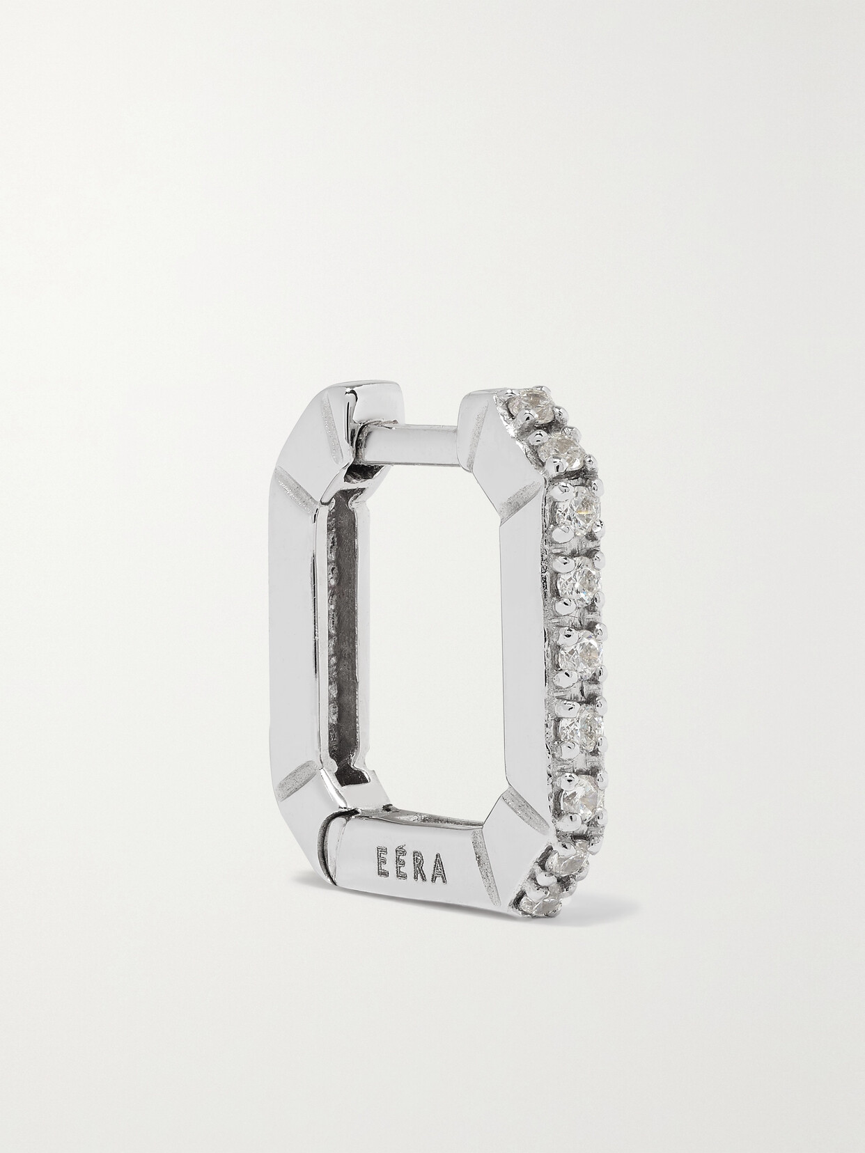 EÉRA 18-karat White  Diamond Single Earring