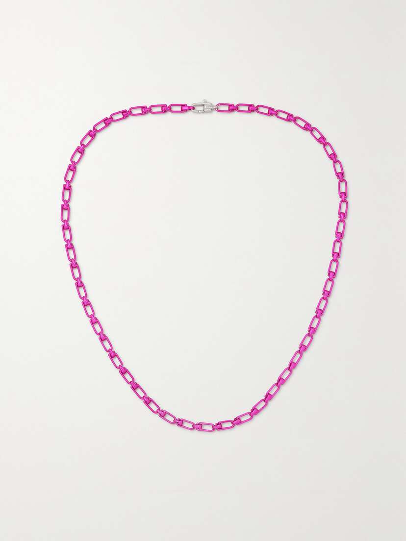 EÉRA White  And Silver Necklace