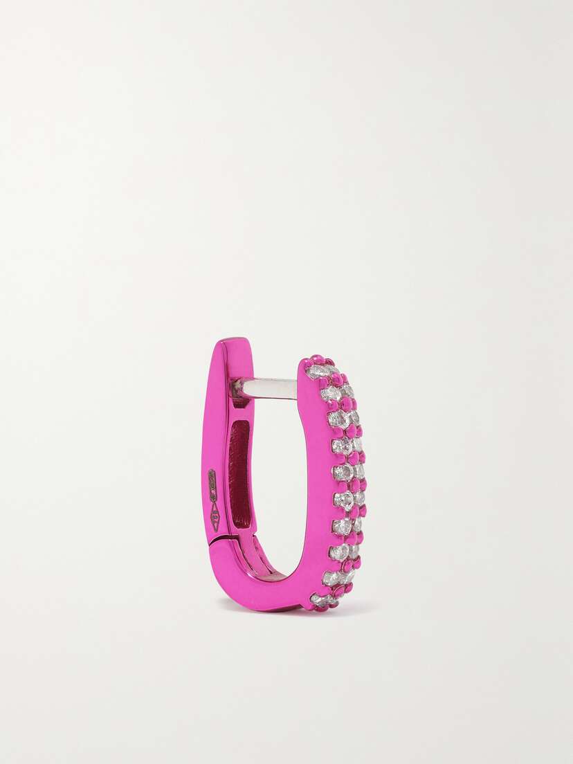 EÉRA White Gold Diamond Single Earring