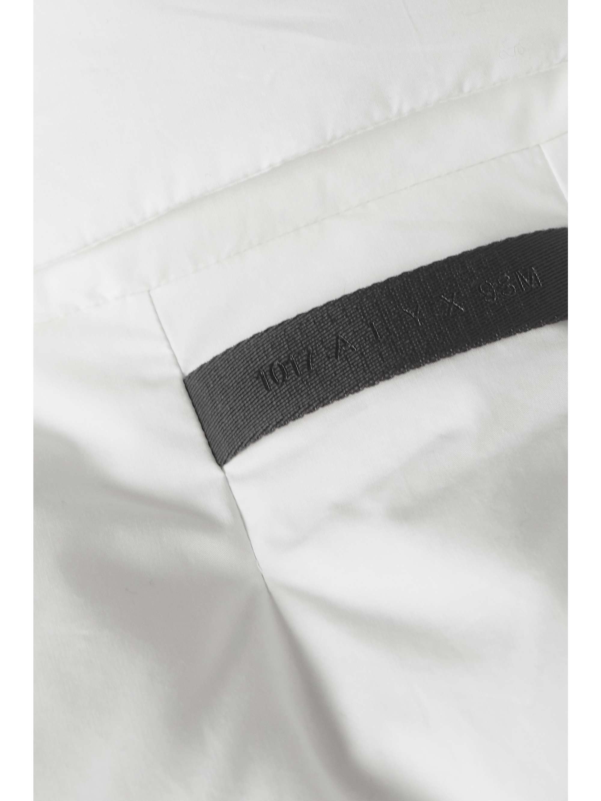 MONCLER GENIUS + 6 Moncler 1017 ALYX 9SM Fraxinus cropped cotton-poplin down vest