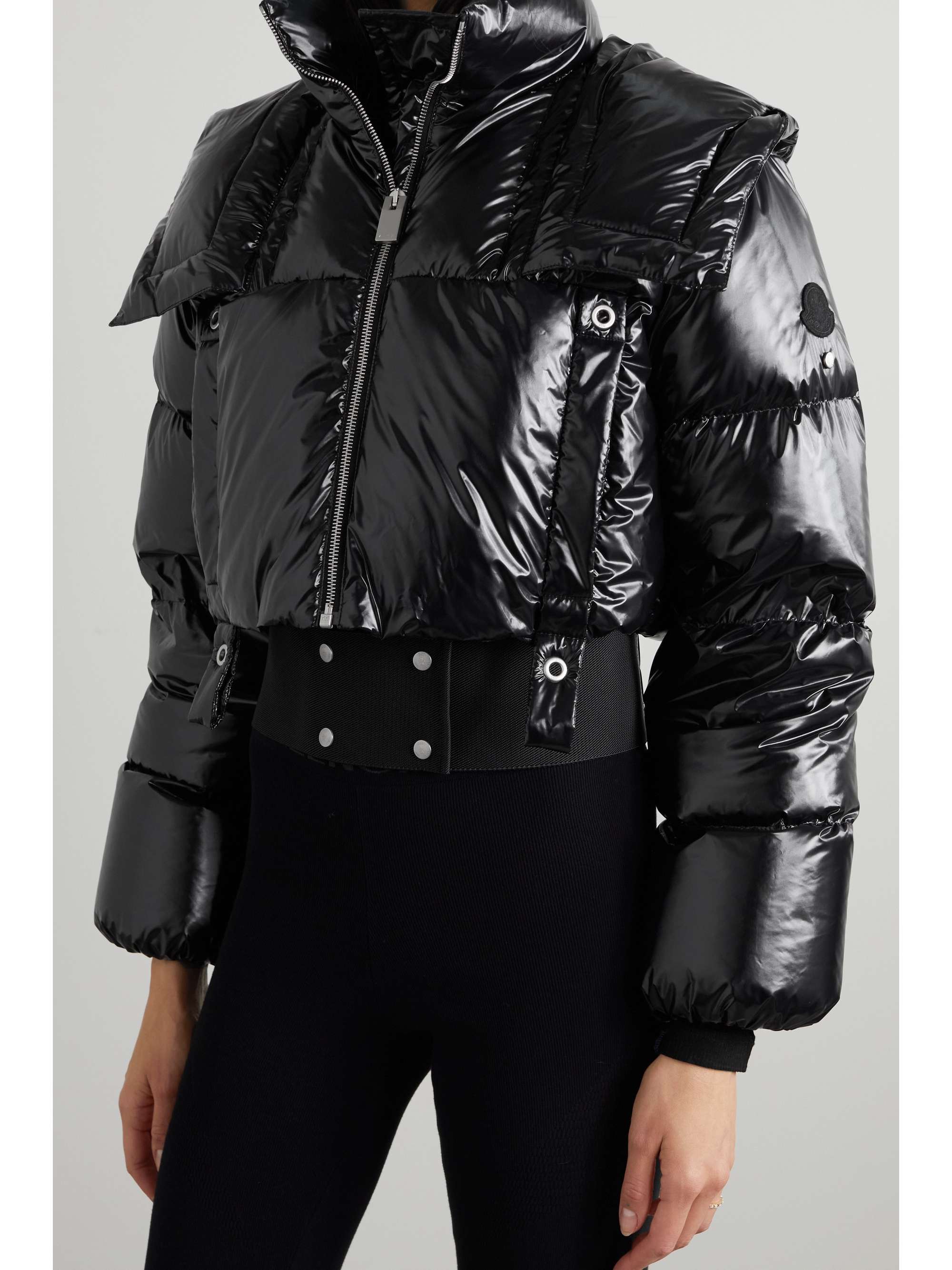 moncler vinyl jacket
