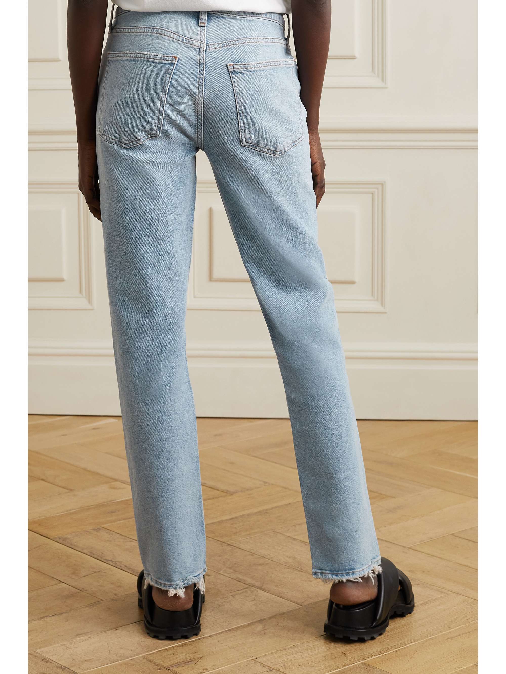 AGOLDE Lyle low-rise straight-leg jeans